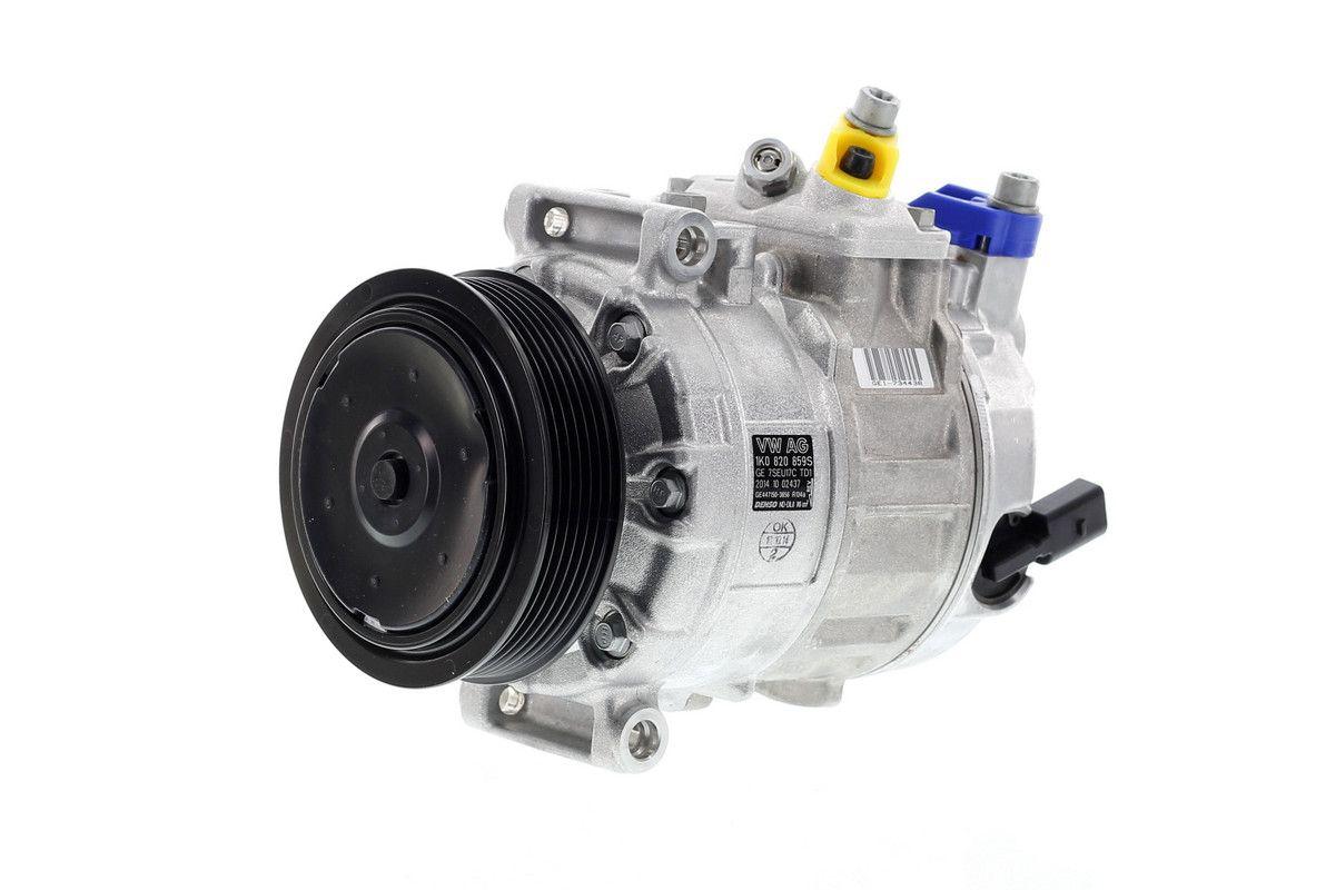 COMPRESOR DE AC 7SEU16C 6PK 12V 110MM AUDI A3 GOLF PASSAT (OE) DENSO-7