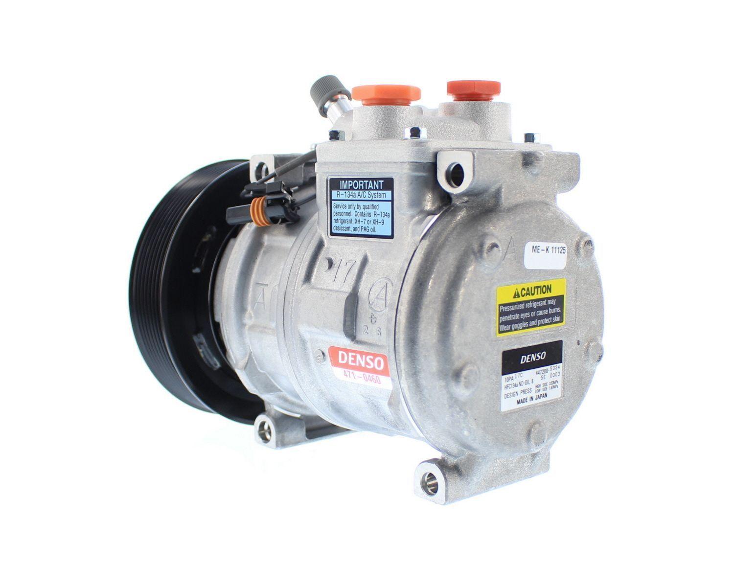 Compresor de AC 10PA17C 8PK 145MM 12V para John Deere -1