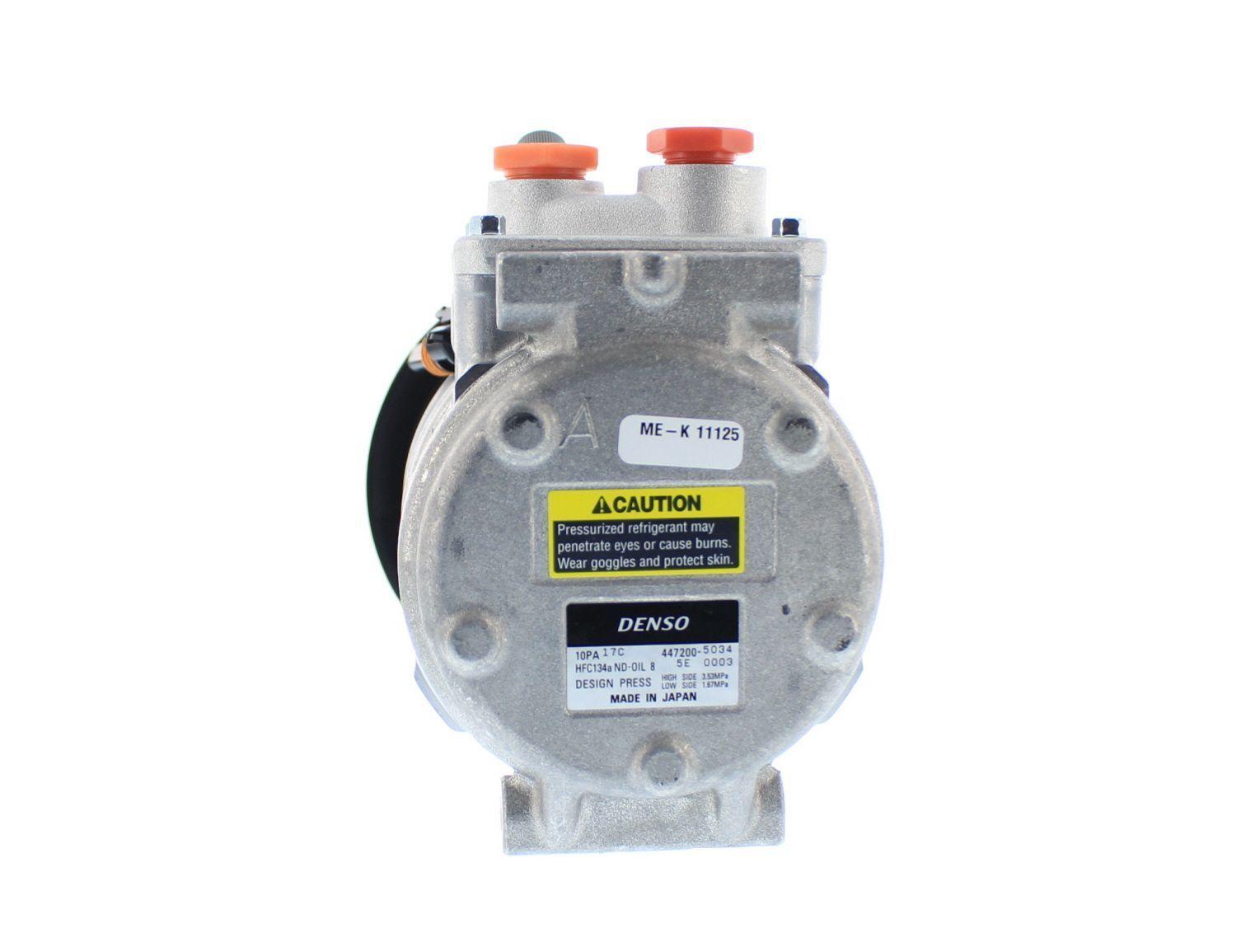 Compresor de AC 10PA17C 8PK 145MM 12V para John Deere -2