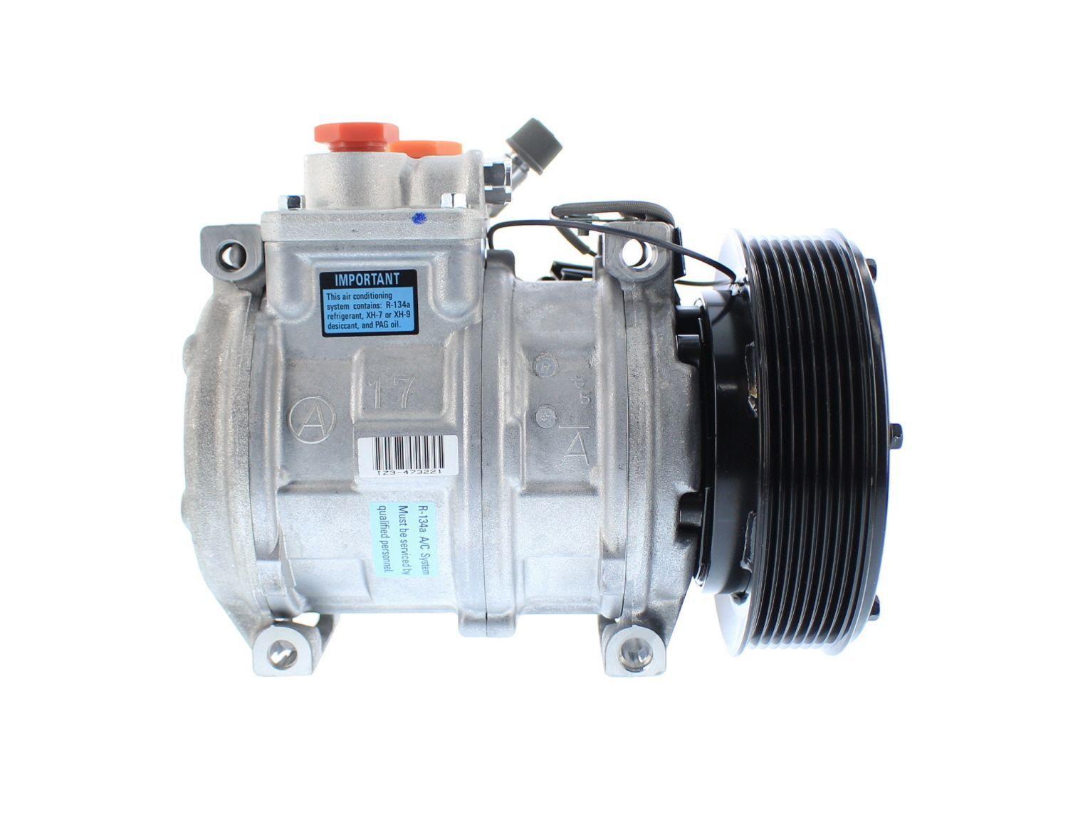 Compresor de AC 10PA17C 8PK 145MM 12V para John Deere -4