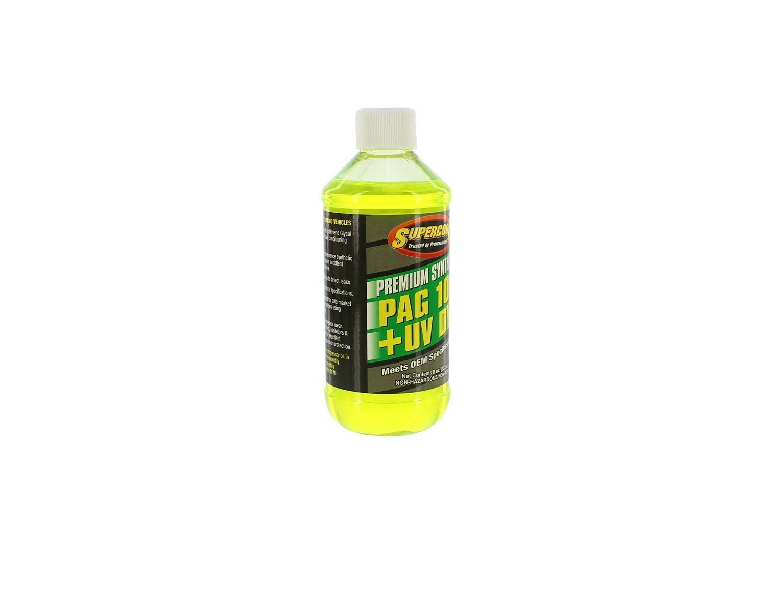 Aceite PAG 100 + Detector De Fugas UV 8OZ/237ML SUPERCOOL-7