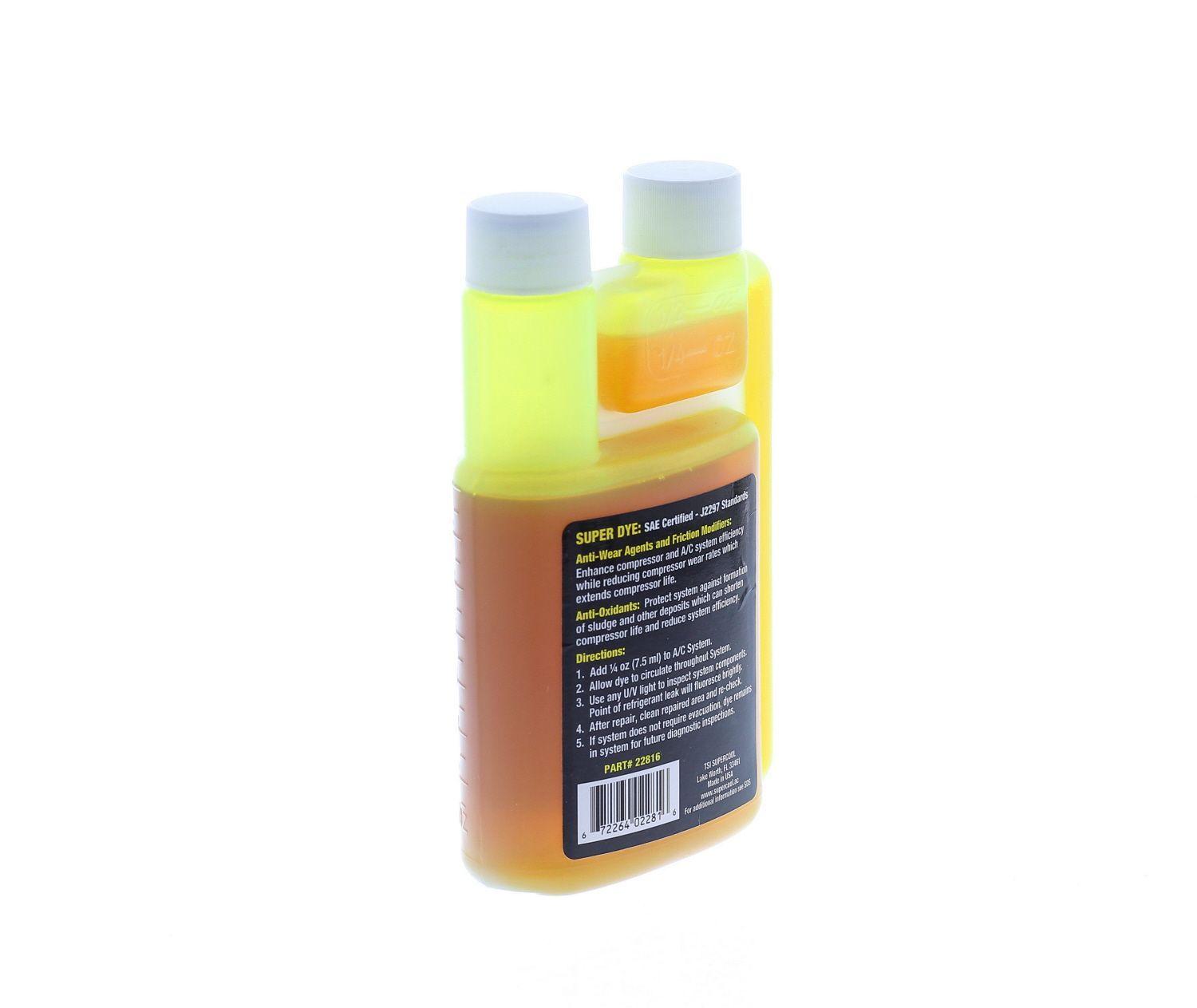 Tinte UV Detector de Fugas 8 onzas - Supercool-3