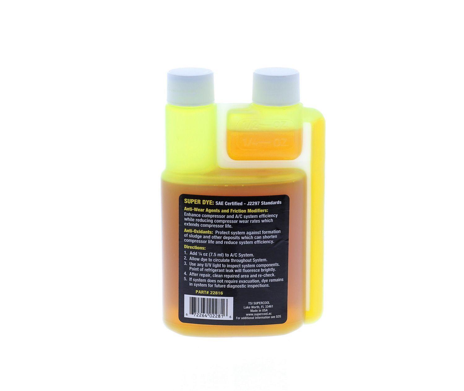 Tinte UV Detector de Fugas 8 onzas - Supercool-4