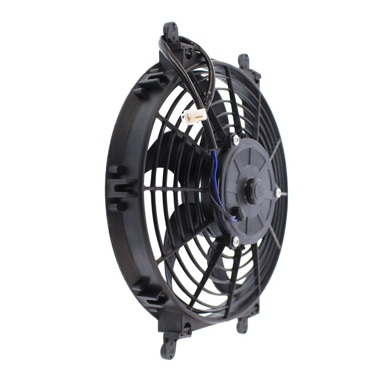 Electroventilador Universal 12 Pulgadas 12V 80W Reversible-1
