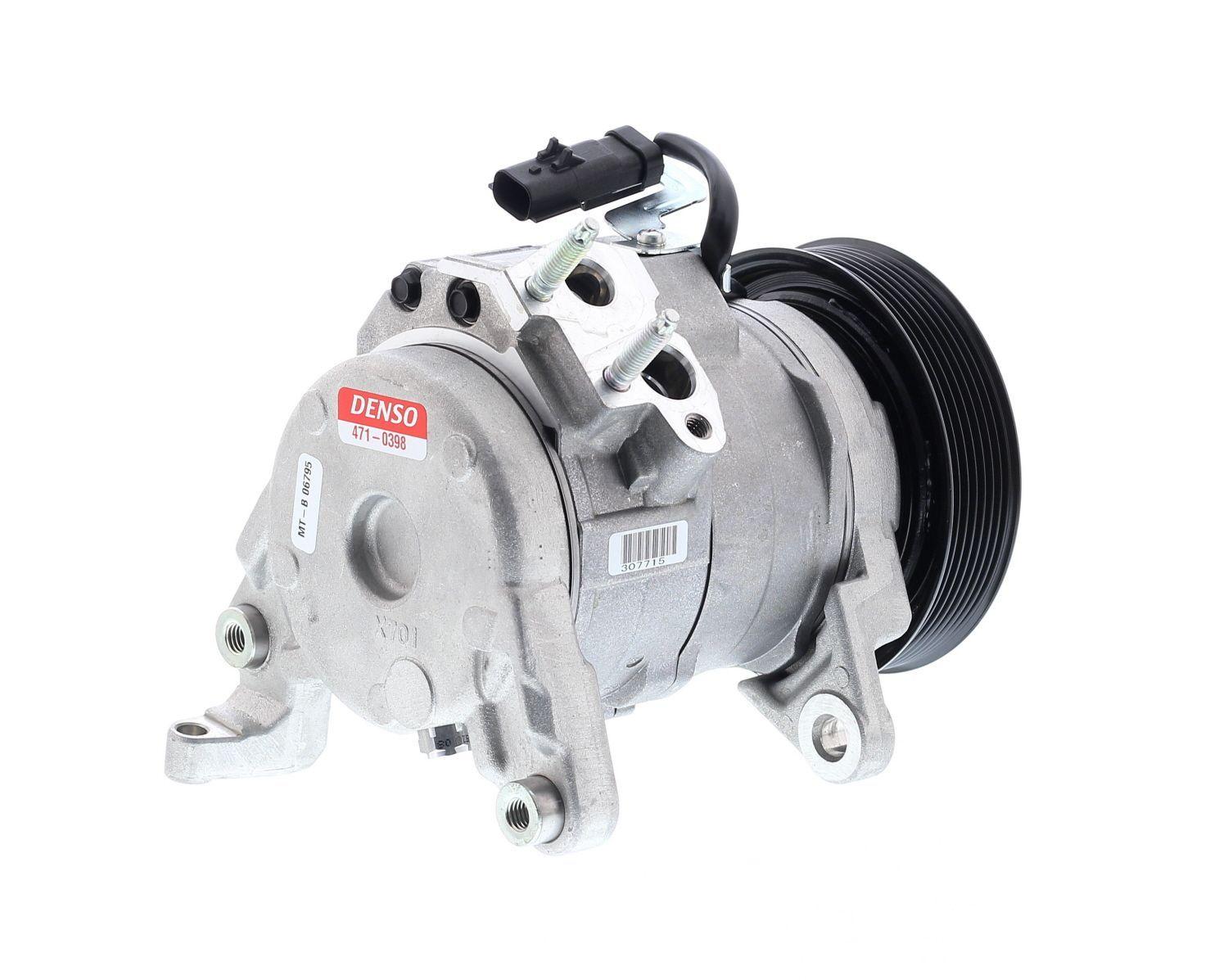 Compresor de AC 10S17E 7PK 12V 130MM Denso (OE)-3