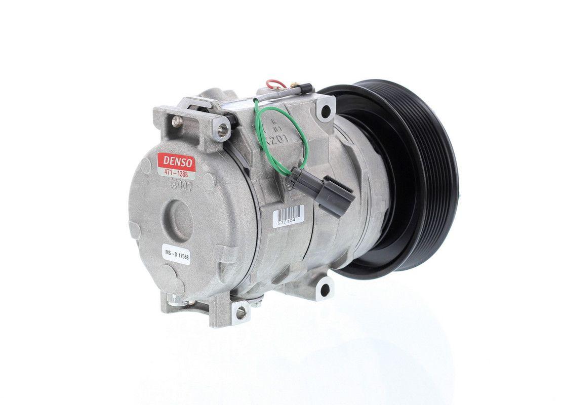 COMPRESOR DE AC 10S17C 8PK 24V 140MM CON COBERTOR DE POLVO CAT (OE) DENSO-3