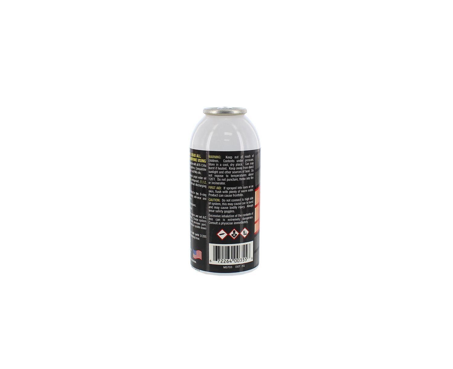 Carga Aceite Ester con tinte UV detector de fuga R134A 4OZ -5