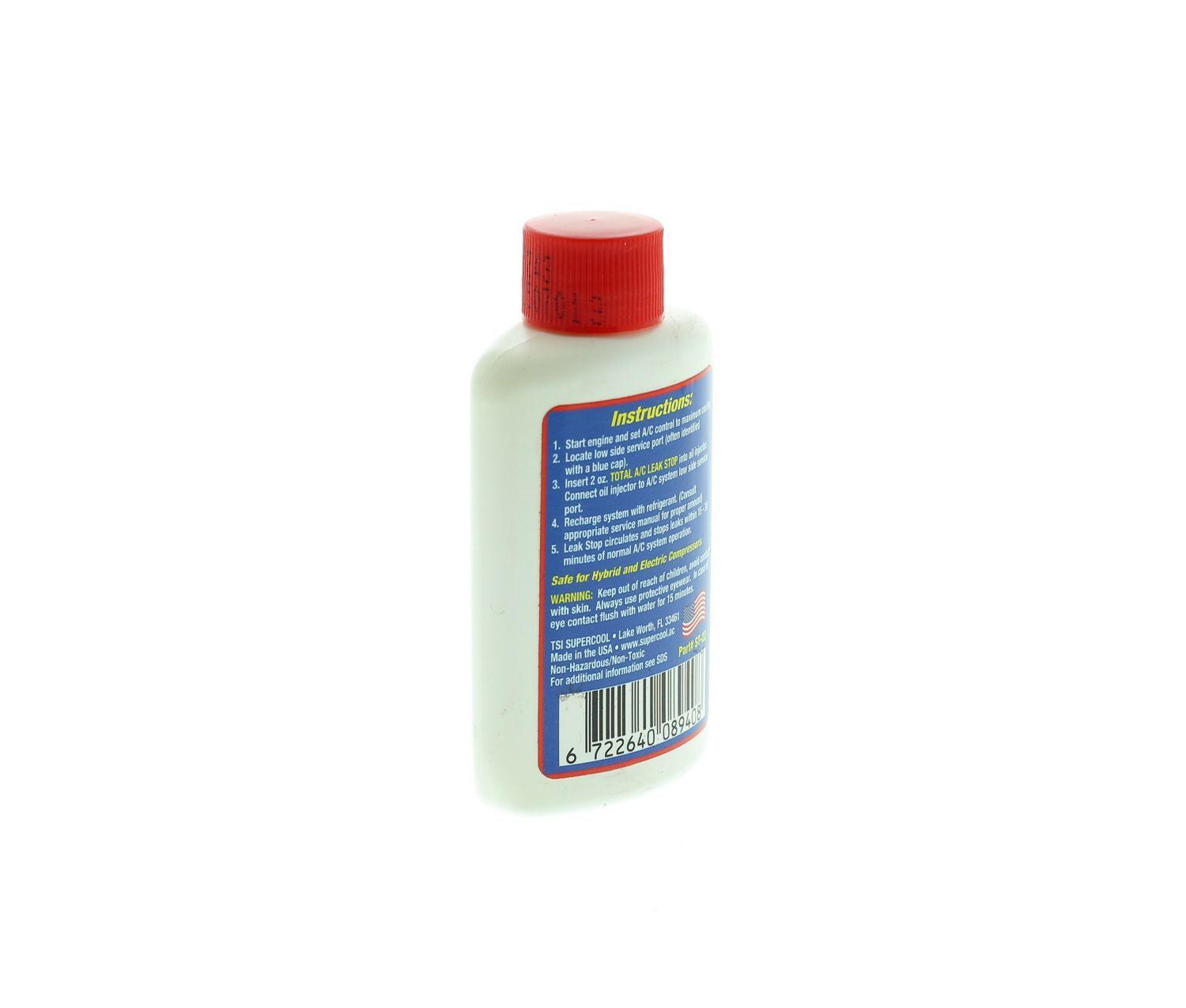 SELLADOR Y TINTE DETECTOR DE FUGAS HFO-1234YF 2OZ SUPERCOOL-3