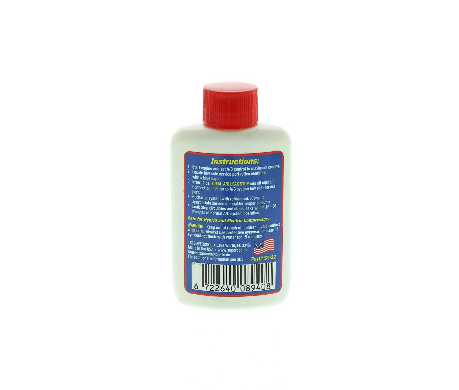 SELLADOR Y TINTE DETECTOR DE FUGAS HFO-1234YF 2OZ SUPERCOOL-4