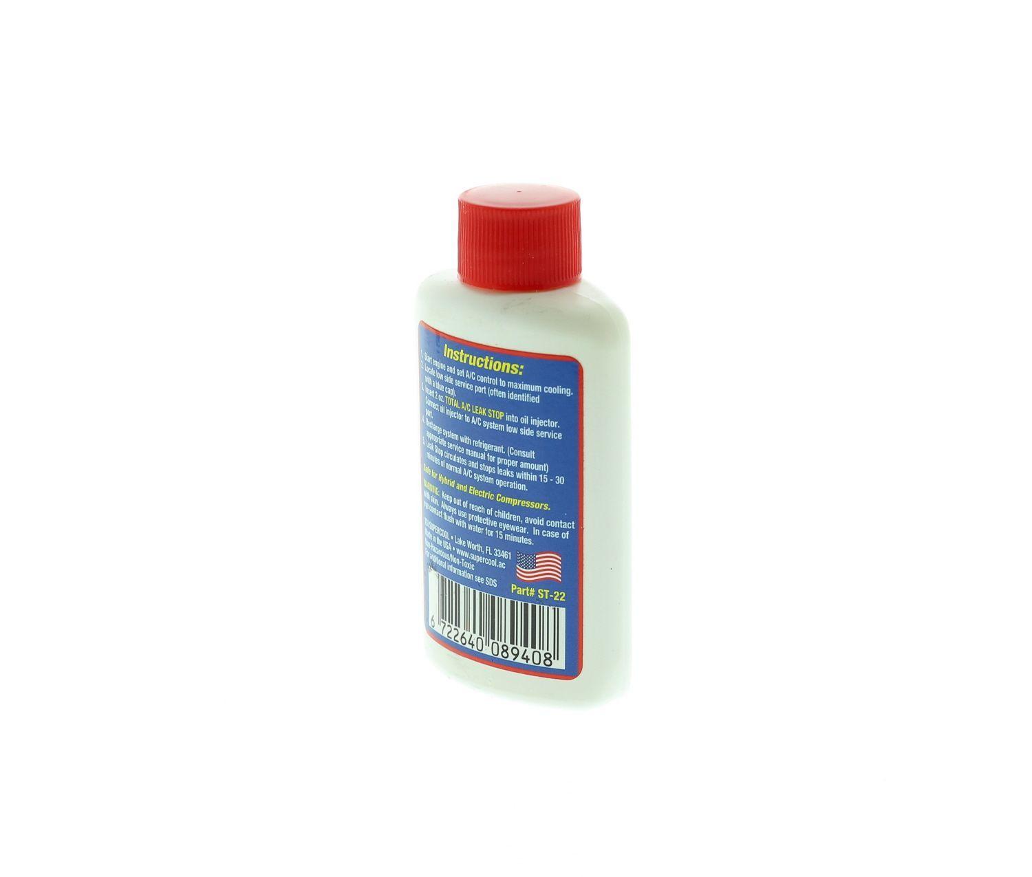 SELLADOR Y TINTE DETECTOR DE FUGAS HFO-1234YF 2OZ SUPERCOOL-5