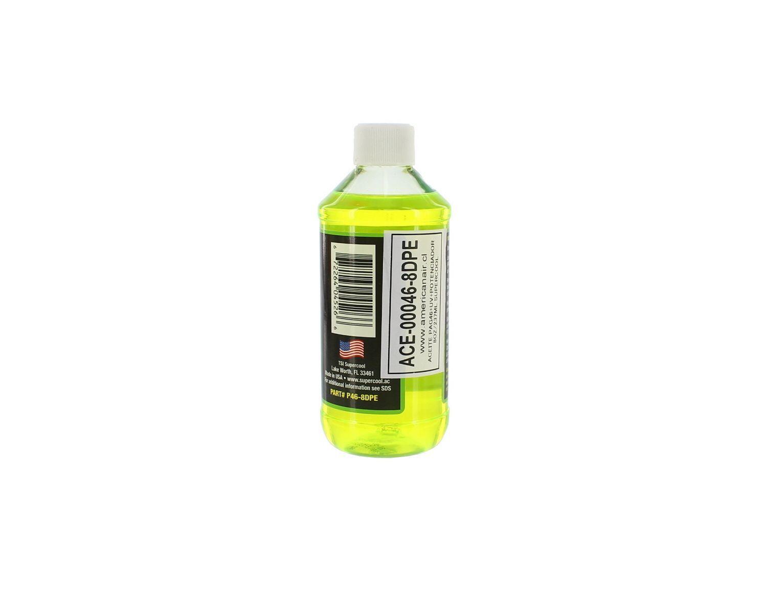 Aceite SUPERCOOL PAG46 + Tinte UV + Potenciador 8OZ /237ML -2