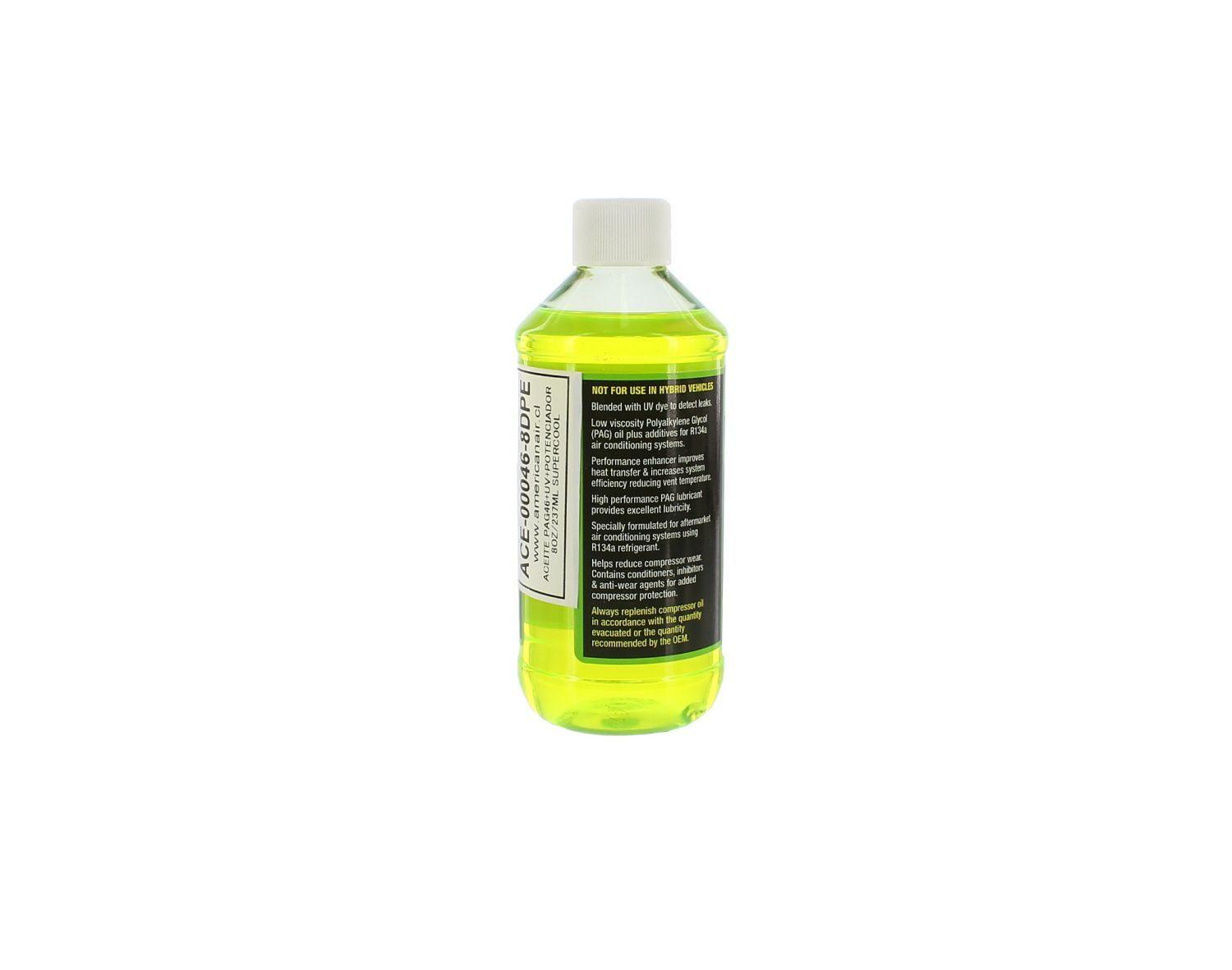 Aceite SUPERCOOL PAG46 + Tinte UV + Potenciador 8OZ /237ML -5