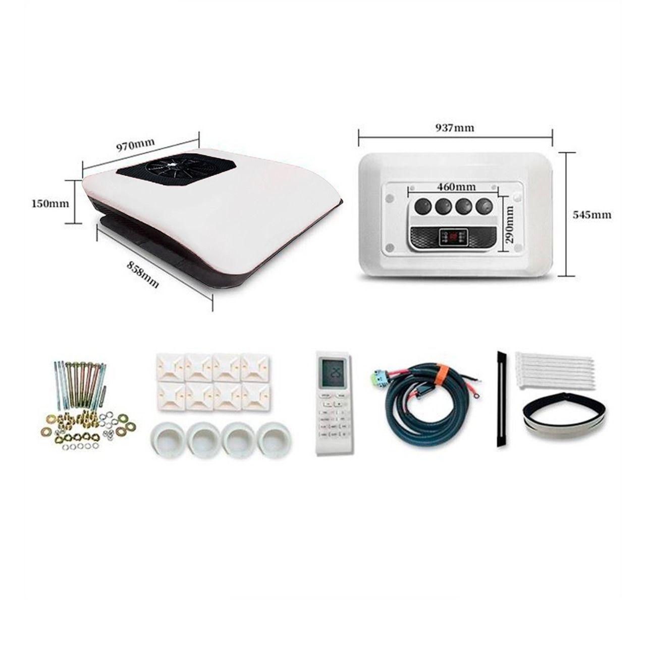 EQUIPO AC DE TECHO 12V 1000-2800W-1