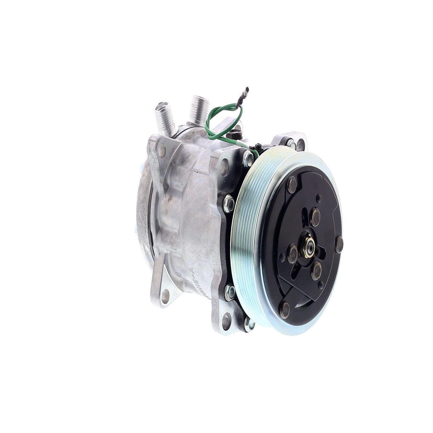 Compresor A/C Sanden SD7H15 24V 8PK 119mm Camión-5