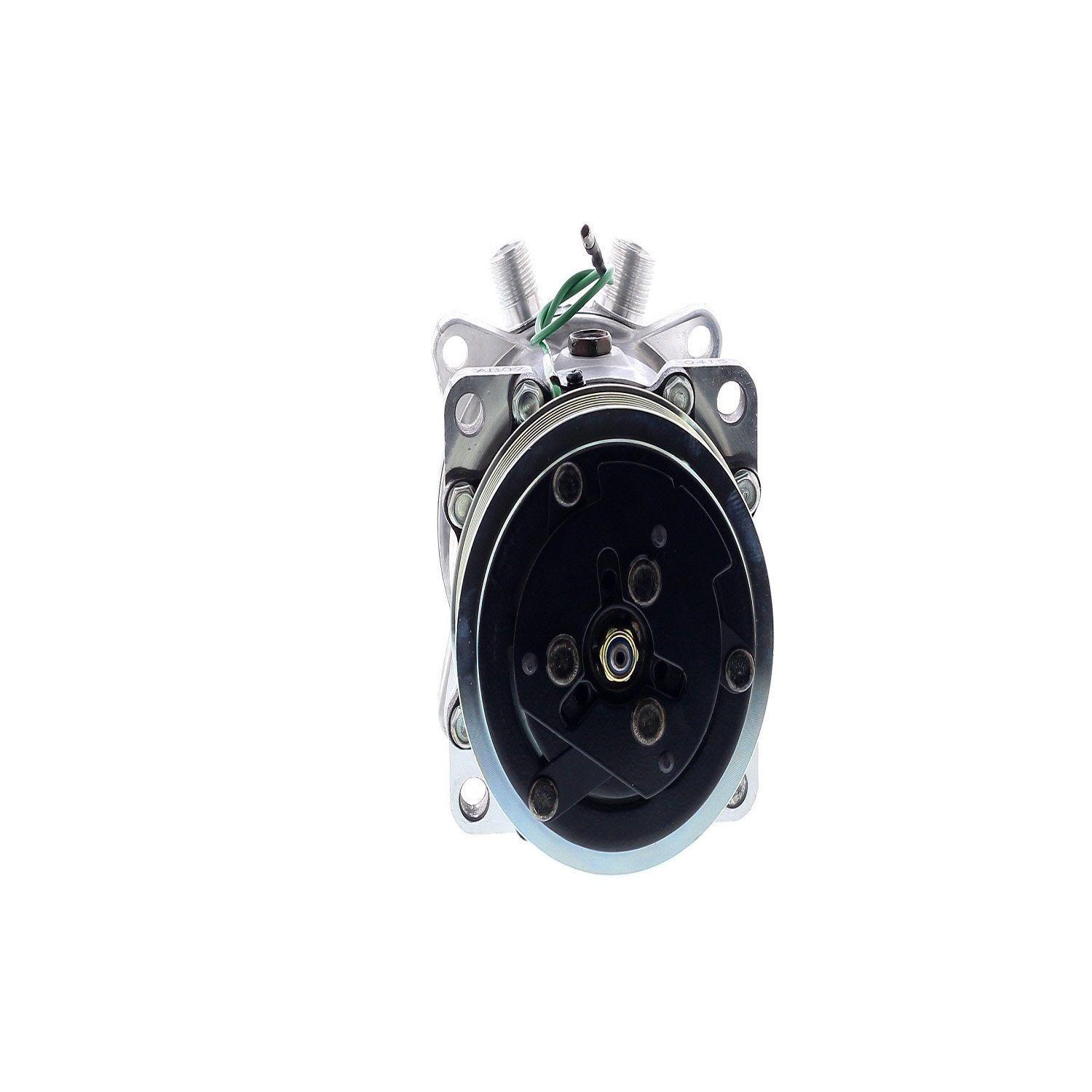 Compresor A/C Sanden SD7H15 24V 8PK 119mm Camión-6