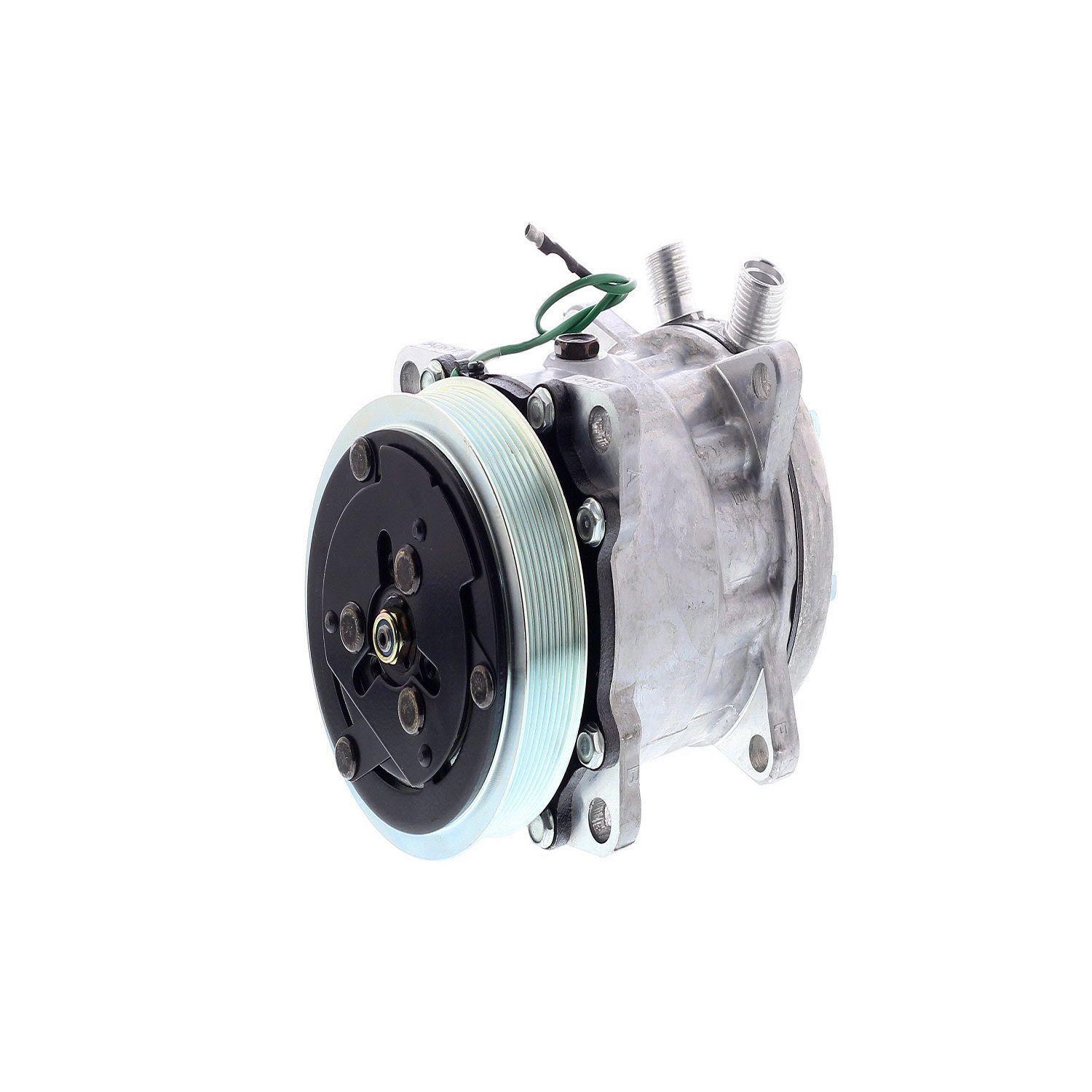 Compresor A/C Sanden SD7H15 24V 8PK 119mm Camión-7