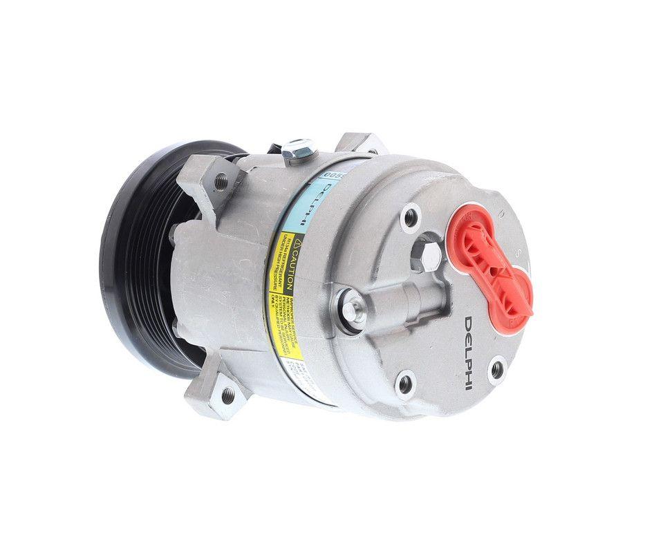 COMPRESOR DE AC V5 6PK 12V 115MM MONTAJE OREJAS SALIDA ATRÁS (OE)-1