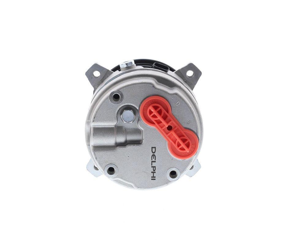 COMPRESOR DE AC V5 6PK 12V 115MM MONTAJE OREJAS SALIDA ATRÁS (OE)-2