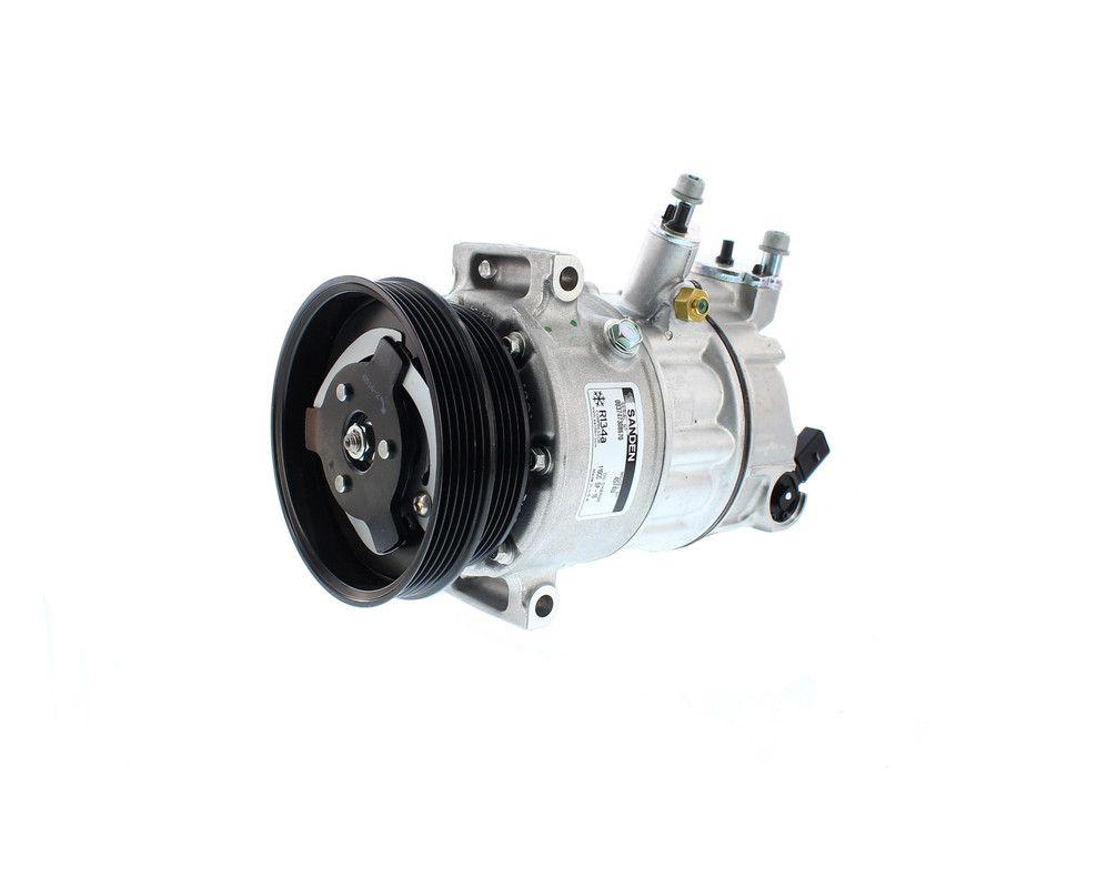 COMPRESOR DE AC PXE16 5-5 PK 12V 111MM VOLKSWAGEN BEETLE, JETTA, PASSAT 4574 0657 SANDEN-7