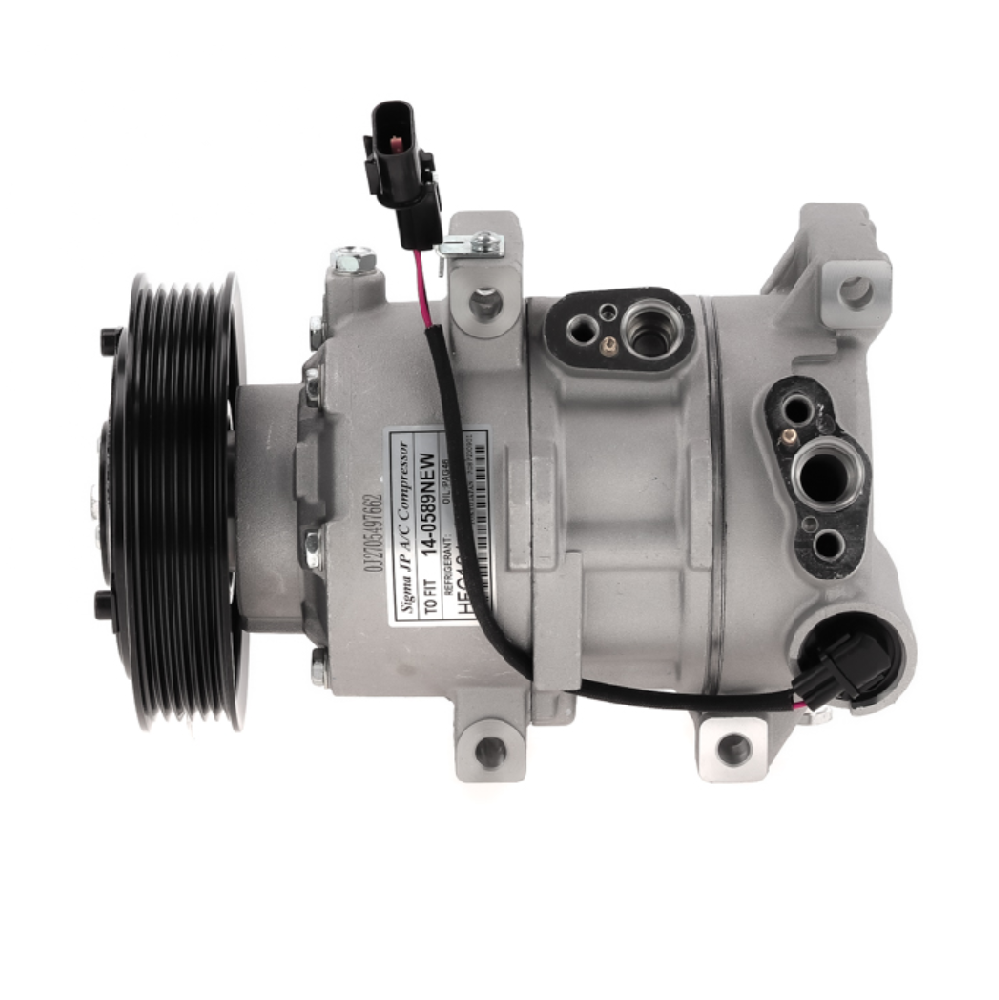 COMPRESOR DE AC DVE12 6PK 12V 125MM ACCENT/RIO (AM)-0