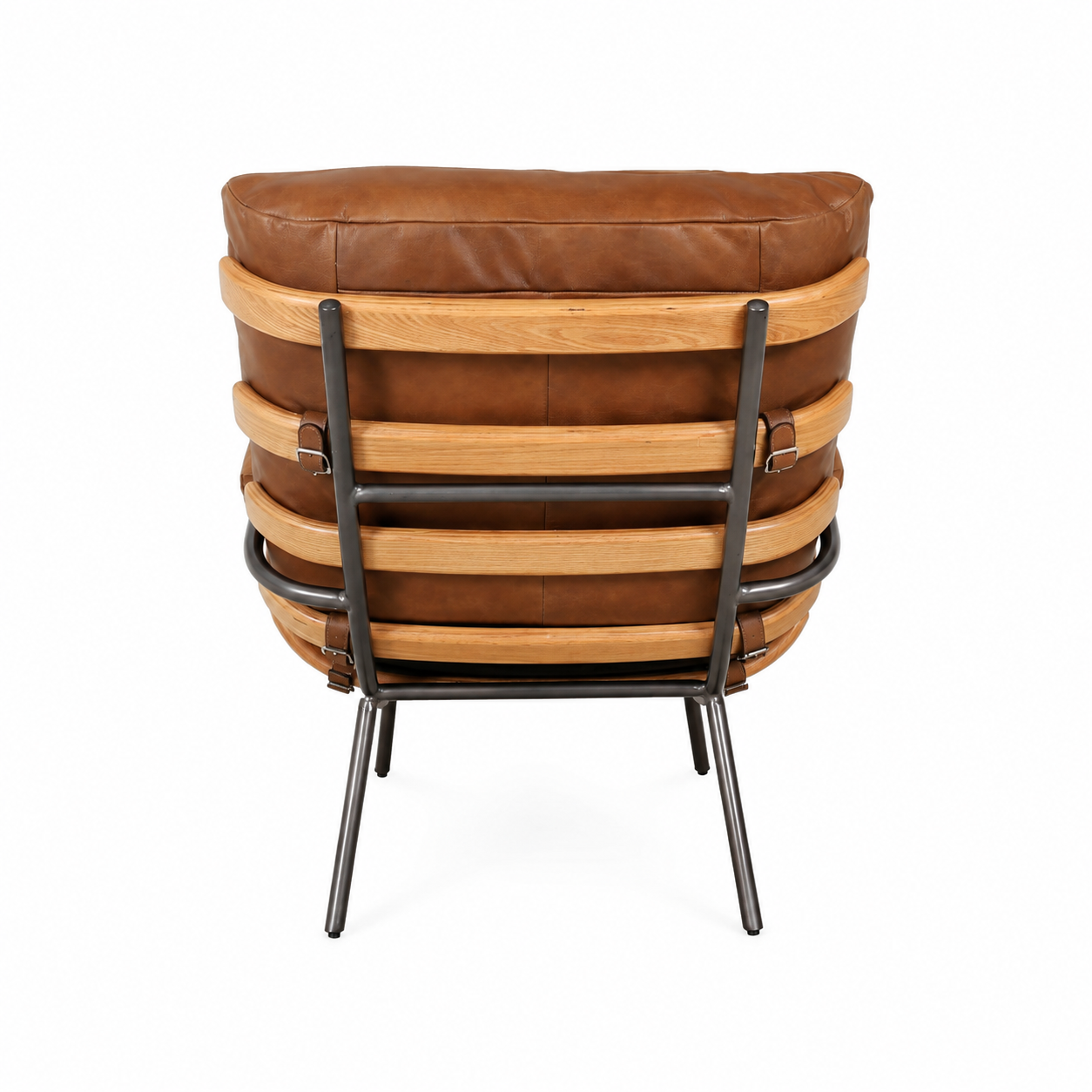 POLTRONA ARMONY CUERO FULL GRAIN CARAMELO 73 x 91 x 83 CM-4