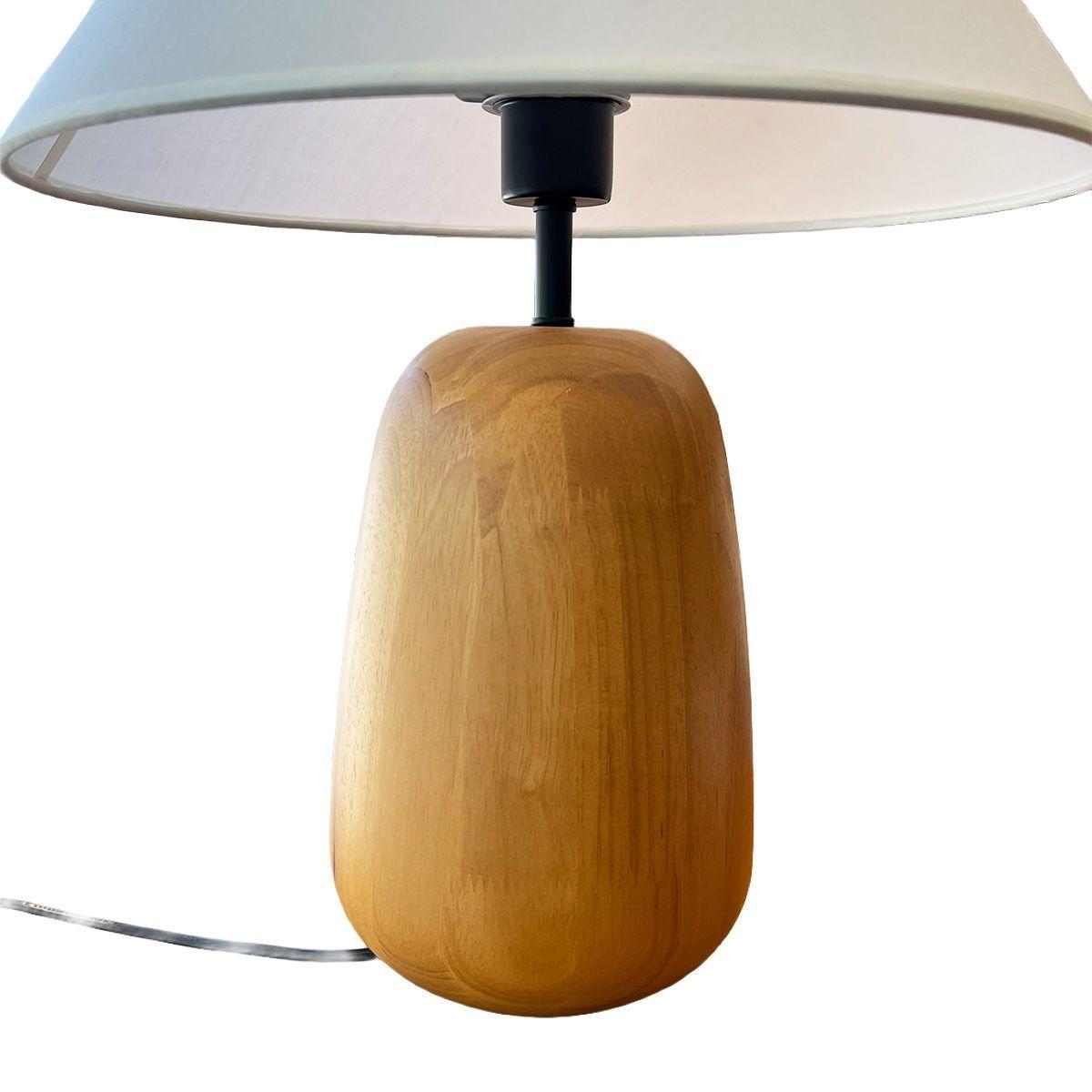 Lámpara De Mesa Buland Madera L Natural D41xH61 cm-2