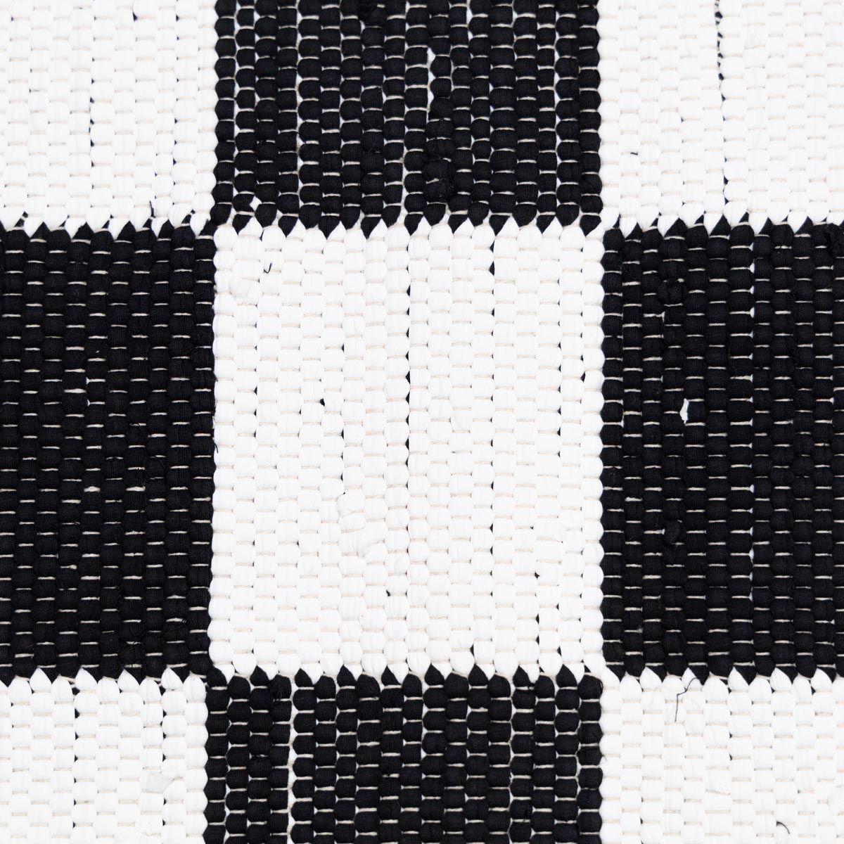 Bajada de cama Jakarta de yute y algodón 60x90 cm-2