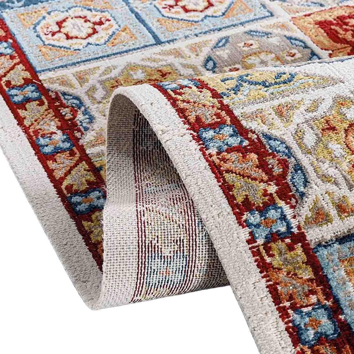 Alfombra Turca Antiq Mix de Colores Rectangular Poliéster 160 x 230 cm-2