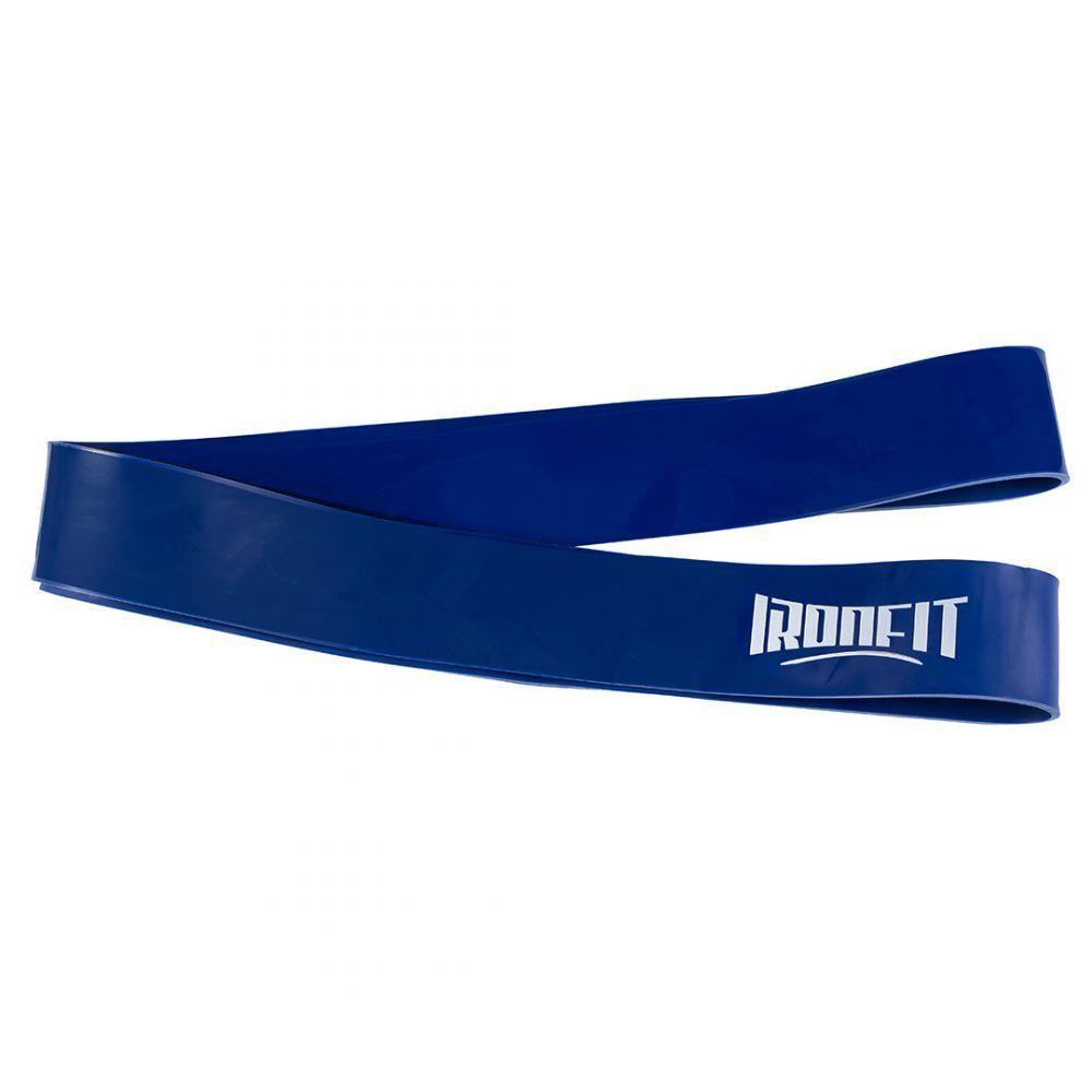 Banda Elastica de Resistencia Ironfit L tex Natural 29 a 79 kg Azul-2