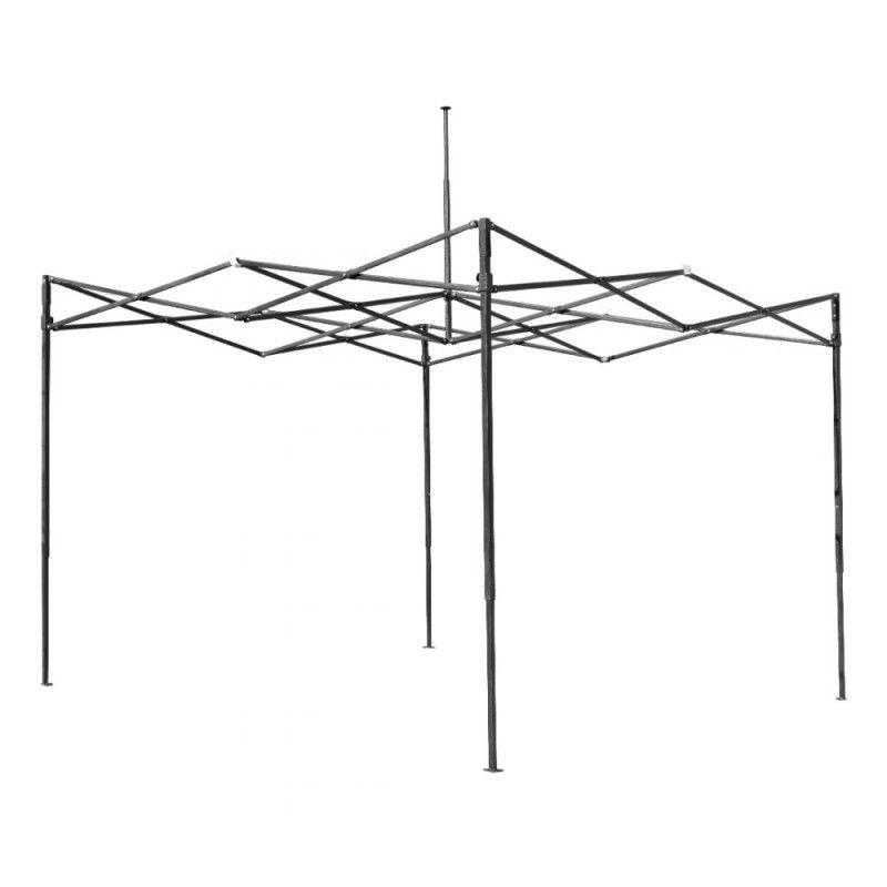 Toldo Verde + Estructura araña 3x3m-2