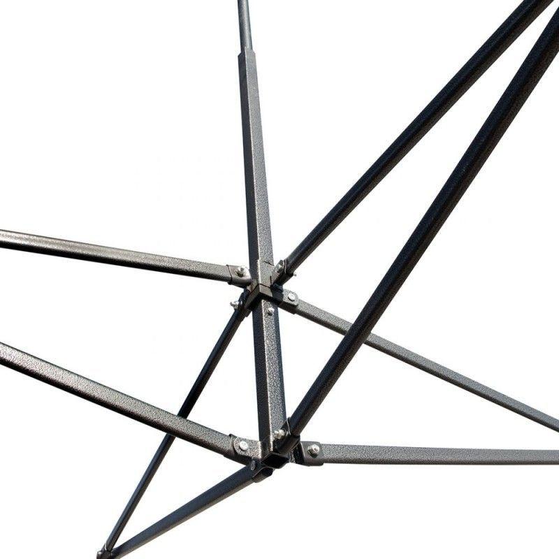 Toldo Verde + Estructura araña 3x3m-3
