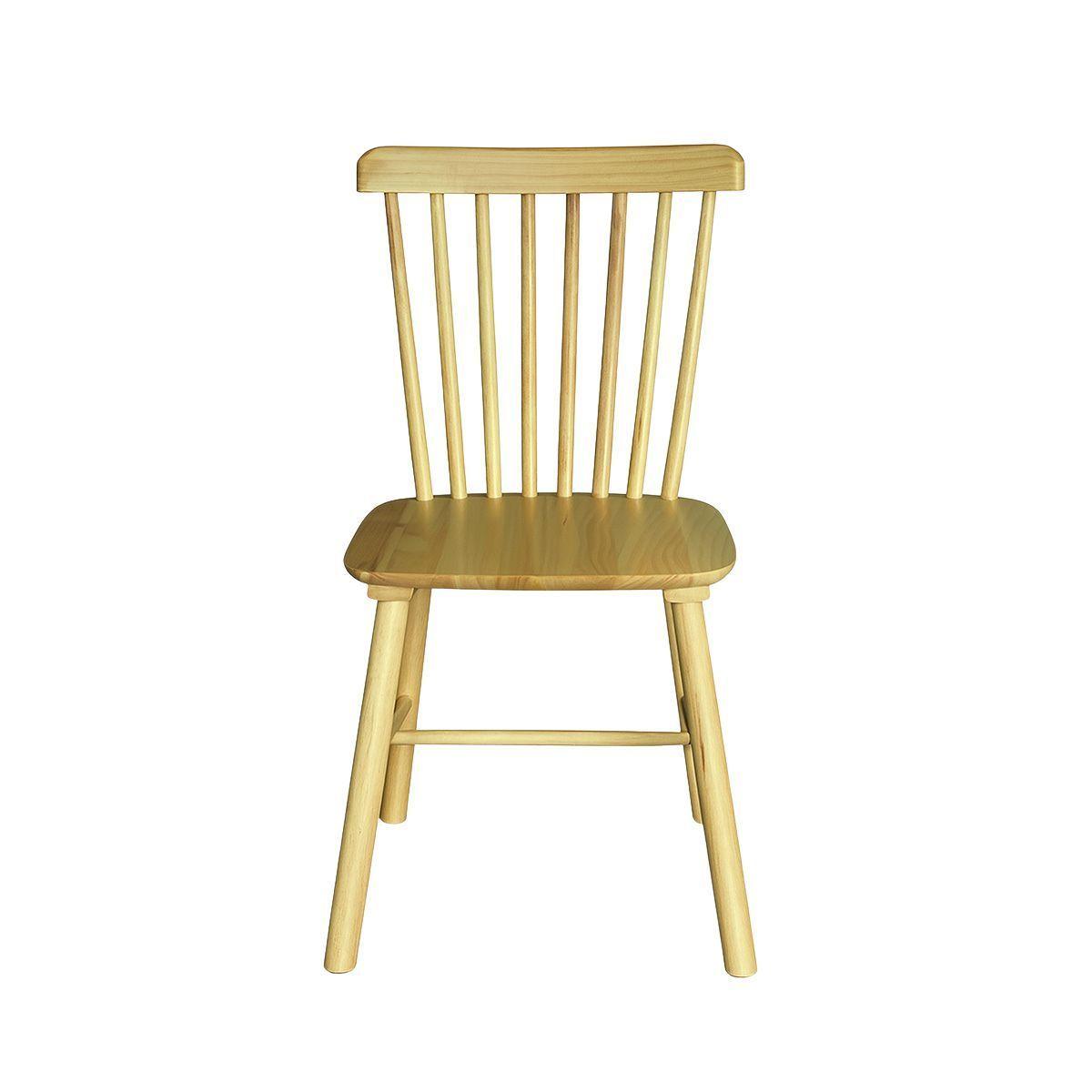 Silla Windsor madera de caucho color natural-2