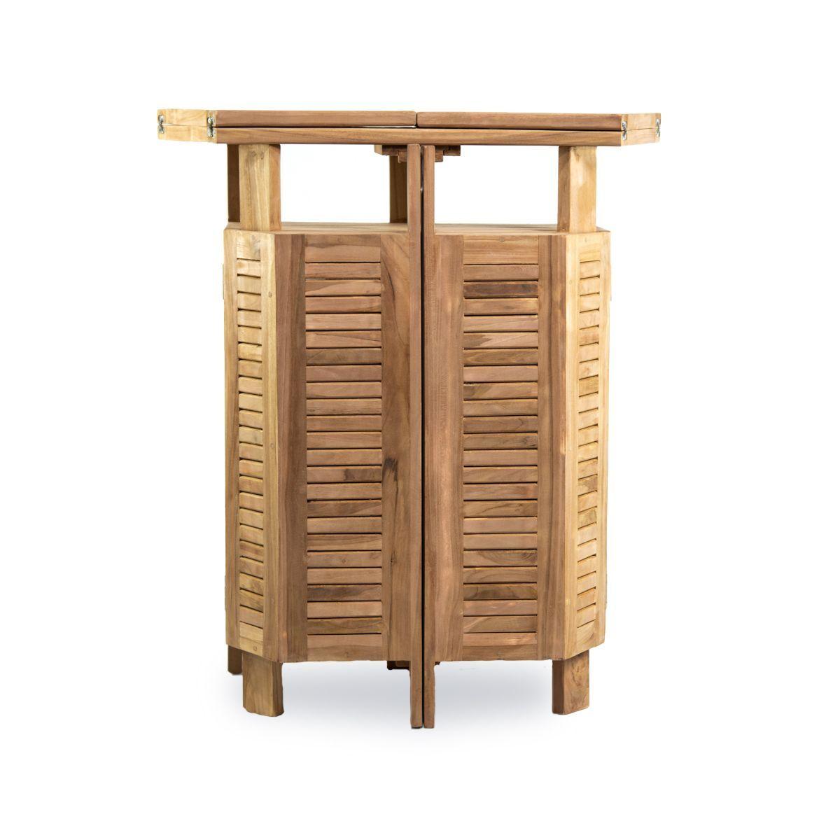 Bar Expandible de madera Teca-3