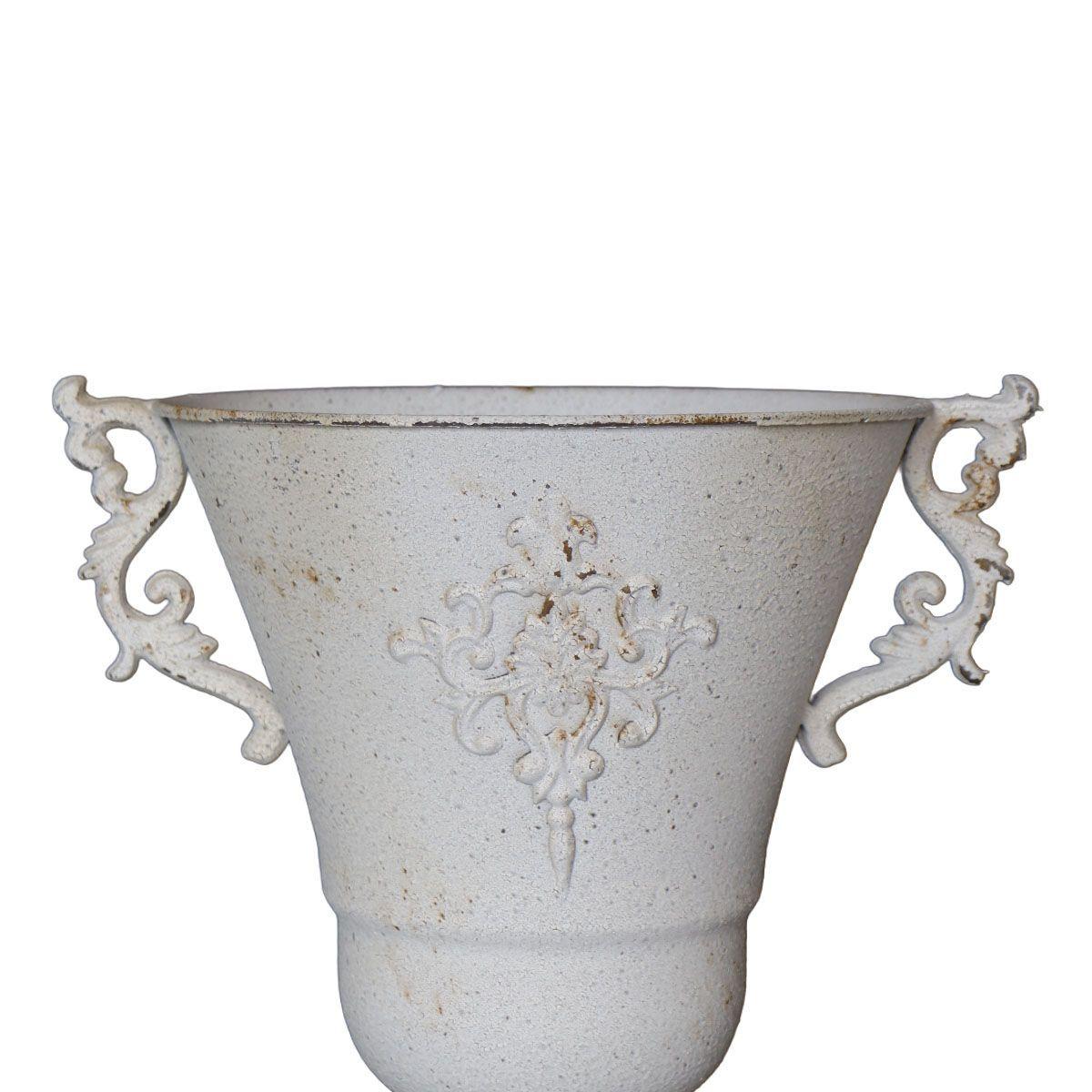 COPÓN JEAN BLANCO EN POLIRESINA 35,5 × 27,5 × 48 CM-2