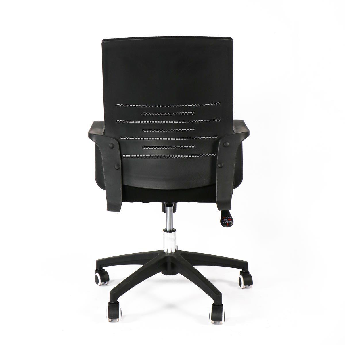 Silla Ejecutiva Smith nylon mesh + acero cromado-3