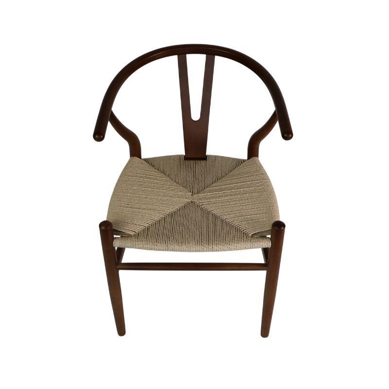 Silla Wishbone Walnut-4