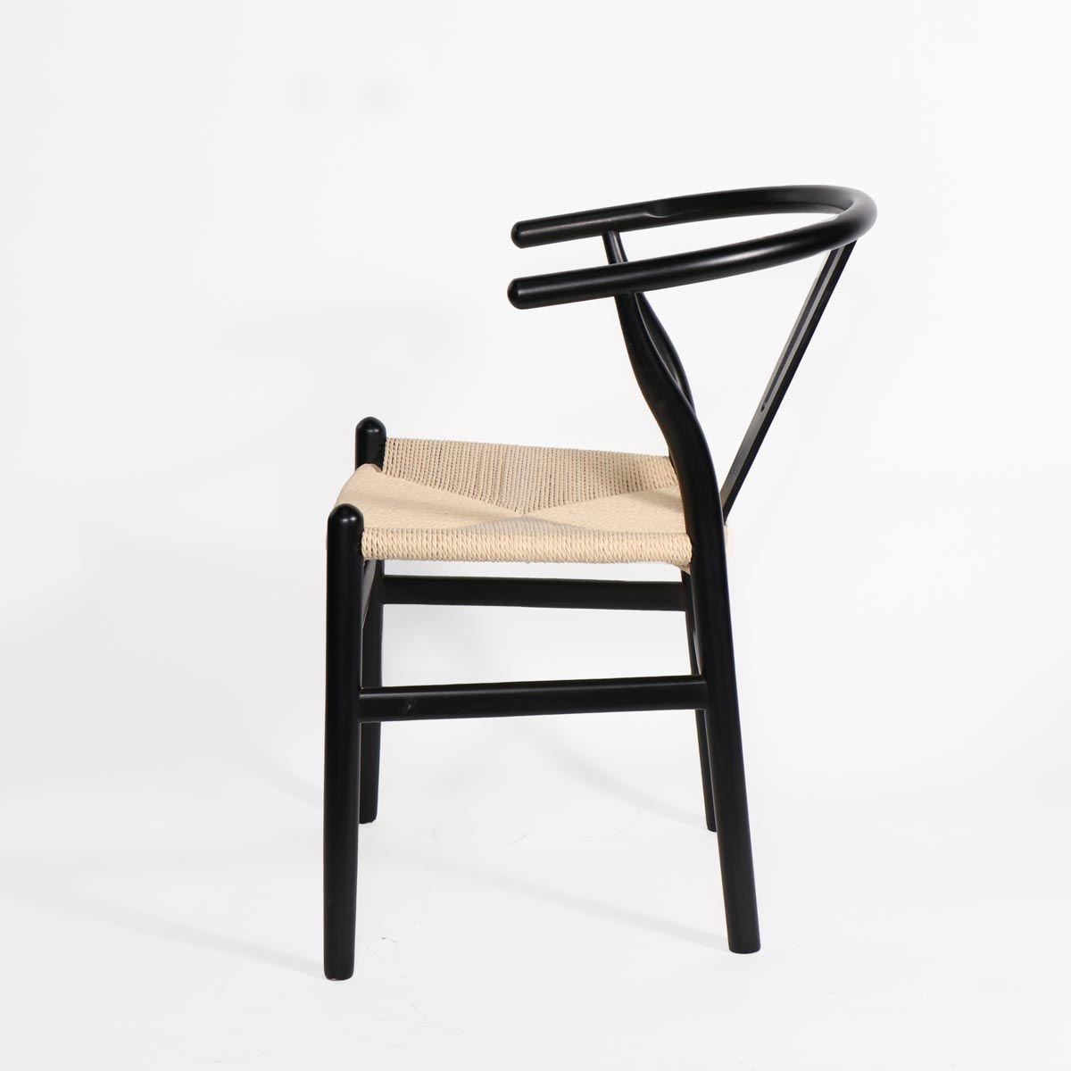 Silla Wishbone color Negro-2