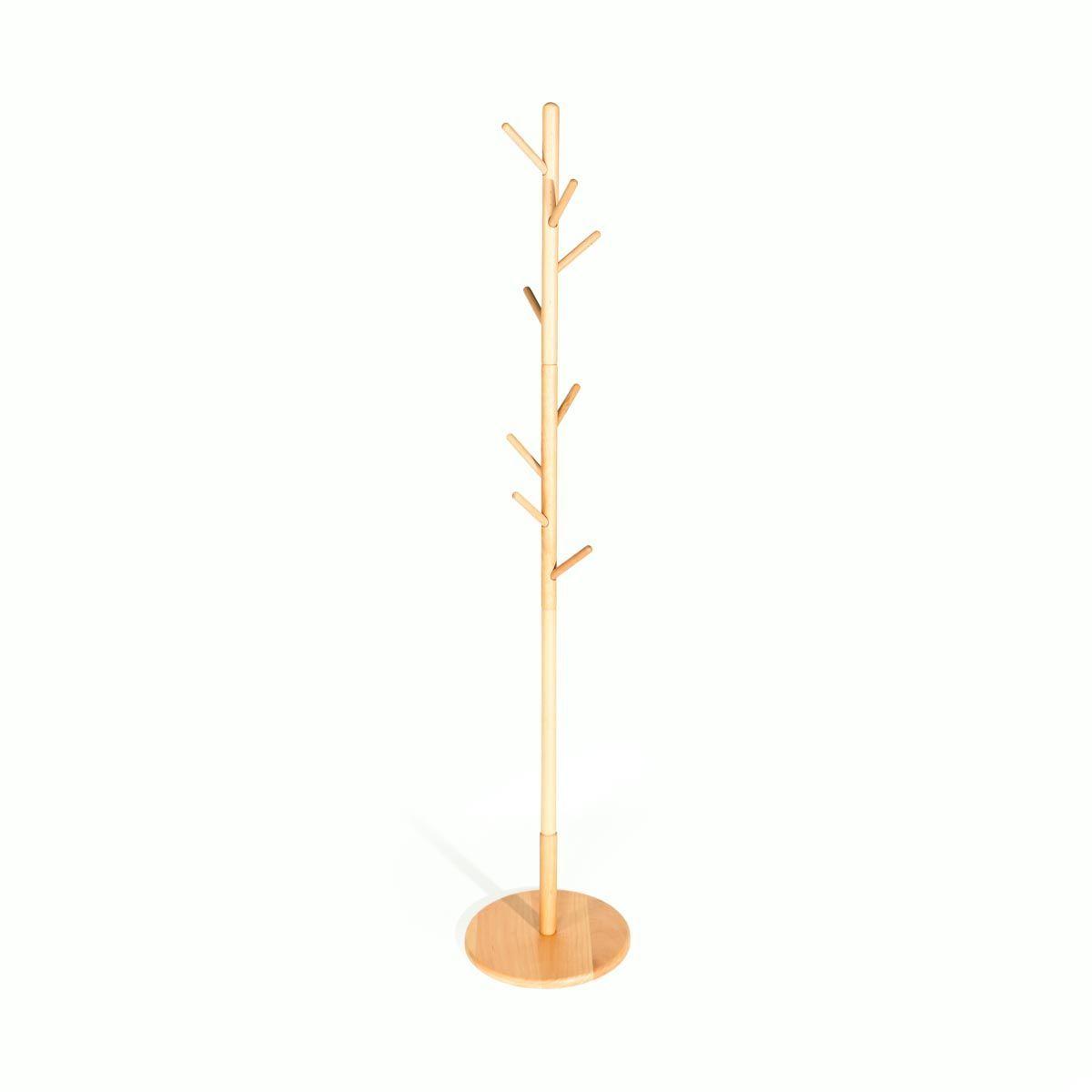 Perchero Austria 8 Ramas Bambú Natural 170 cm-0