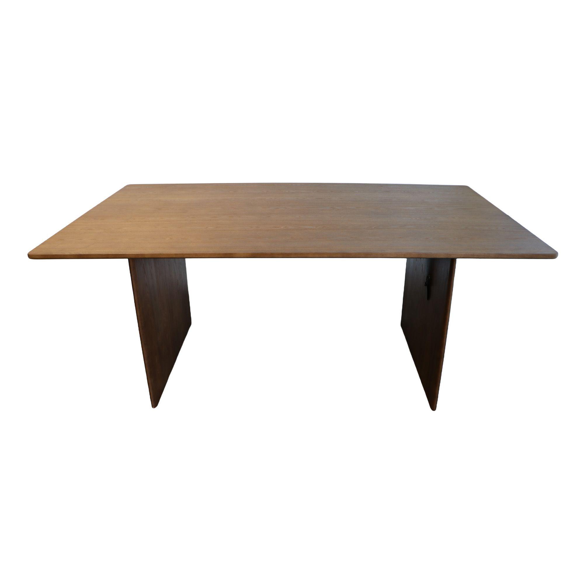 Mesa de Comedor Alinka Walnut en Polimadera 240x120x75 cm 8 a 10 Personas-1