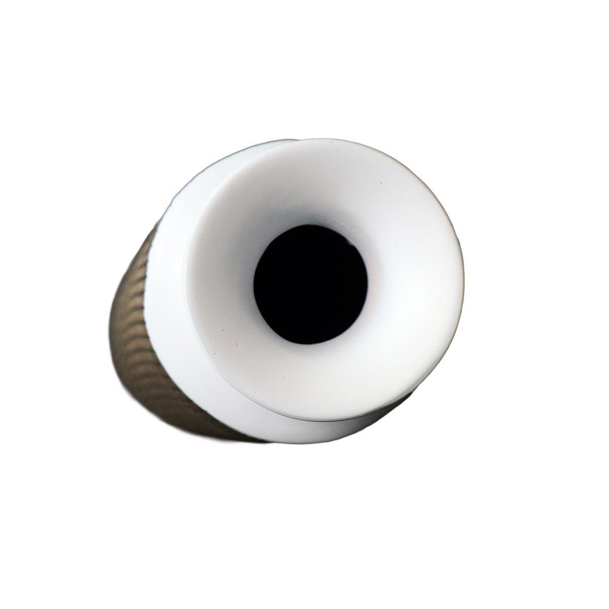 ADORNO SIRIO COBRE/BLANCO POLIRESINA 12 x 12 x 50 -CM-3