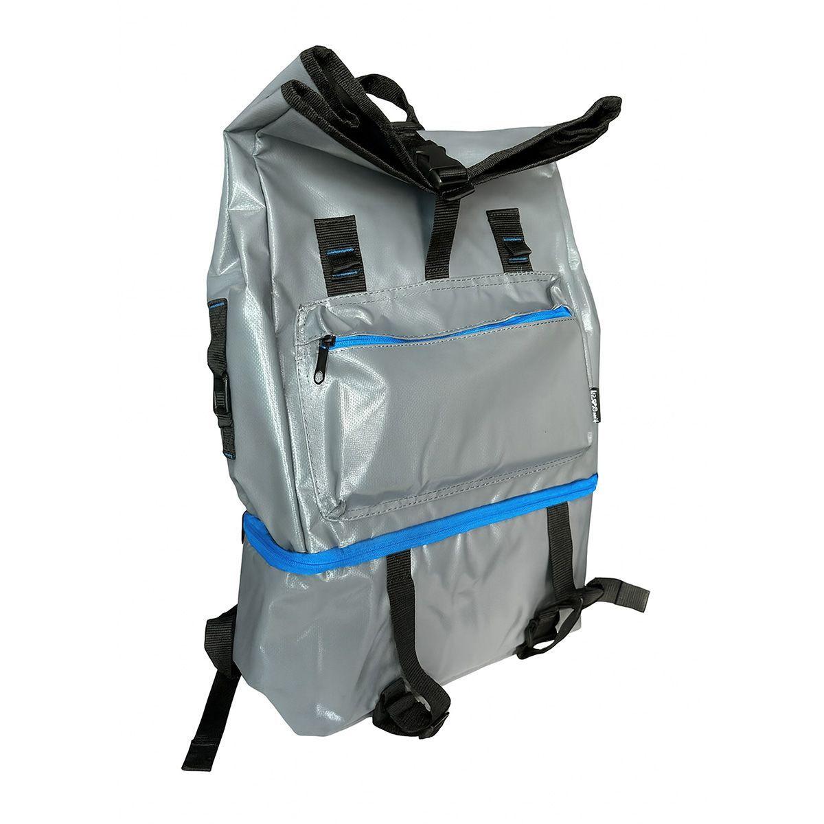 Mochila Cooler “Artic” Gris XL con compartimento refrigerador-4