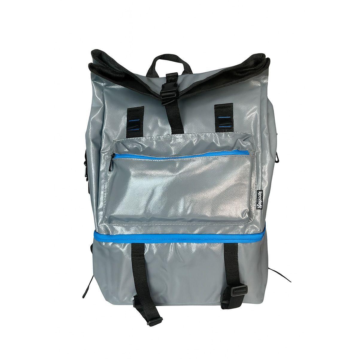 Mochila Cooler “Artic” Gris XL con compartimento refrigerador-6