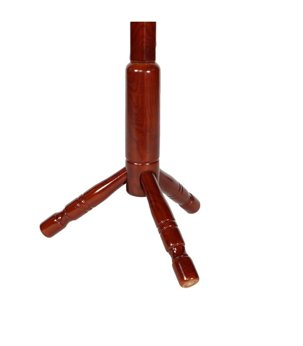 Colgador de pedestal Manhattan de madera de fresno americano-4