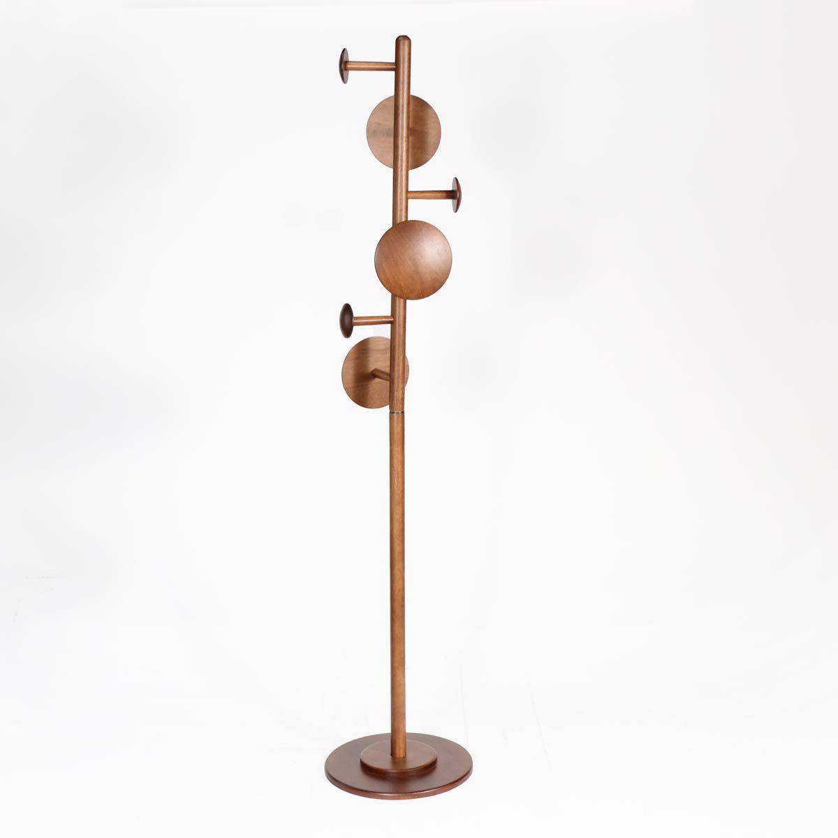Perchero Preston madera de caucho café 180 cm-2