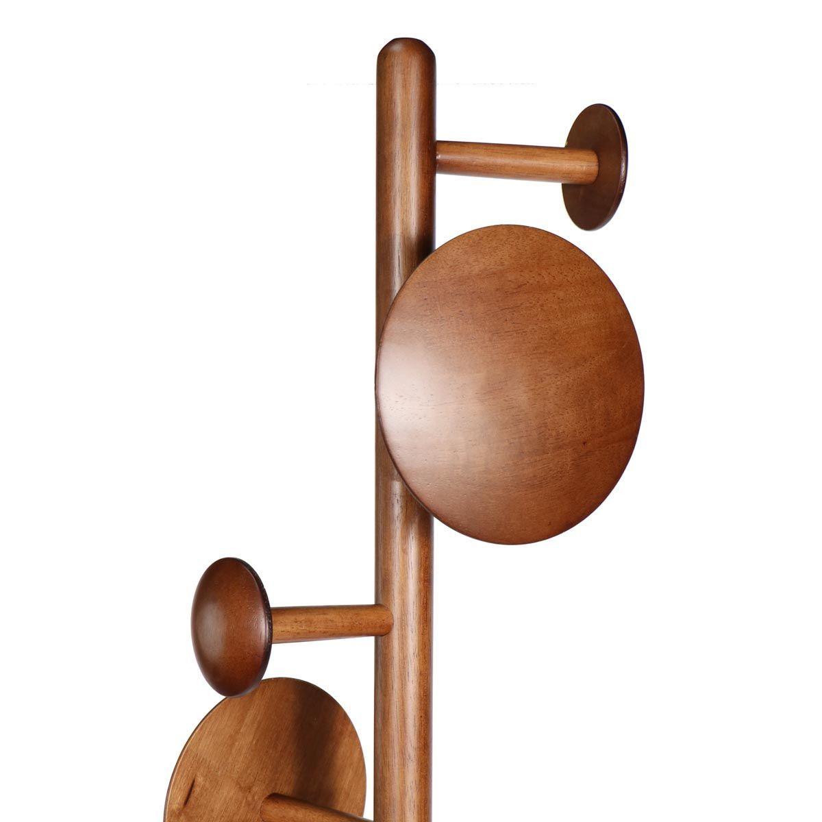 Perchero Preston madera de caucho café 180 cm-3