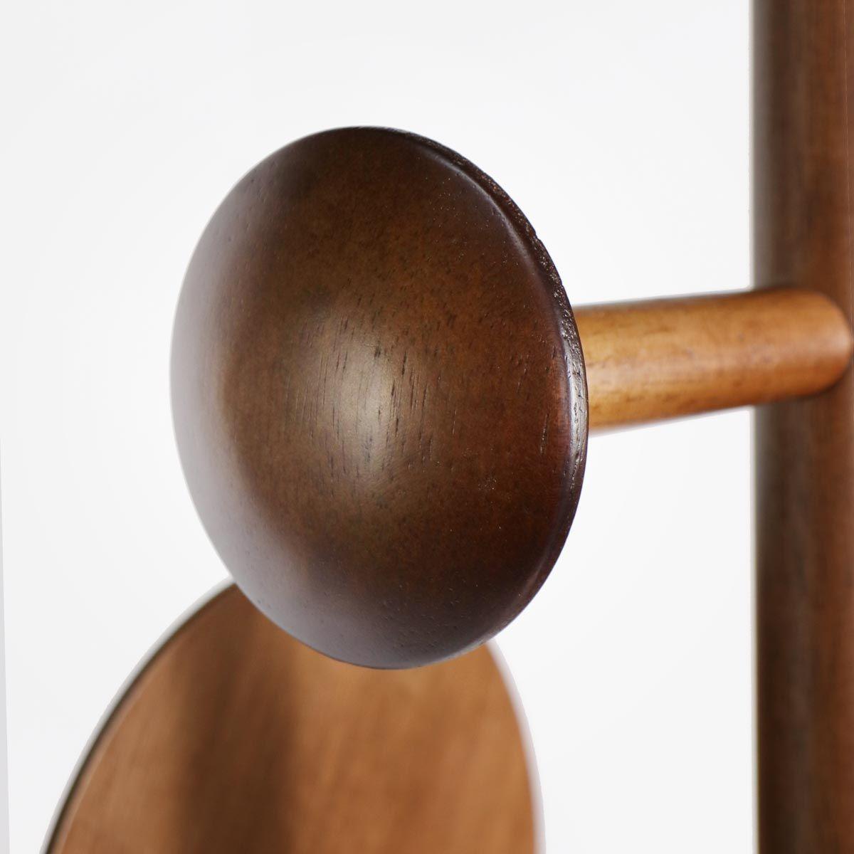 Perchero Preston madera de caucho café 180 cm-4