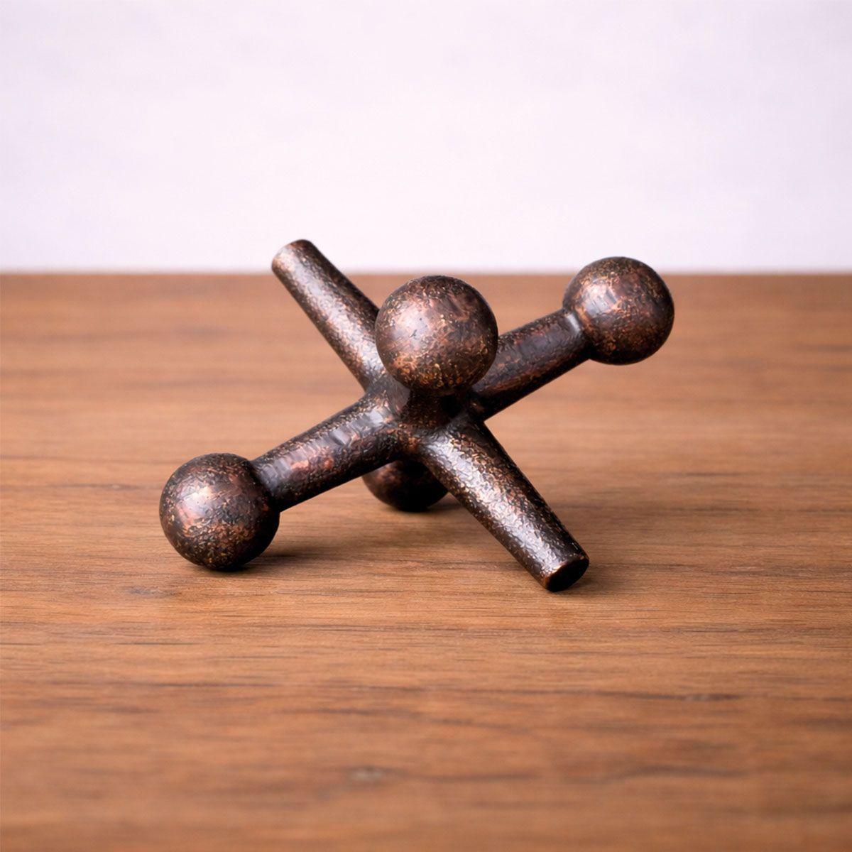 ADORNO EL ATOMO POLIRESINA GRANDE 16 x 14 x 12,5 CM-2