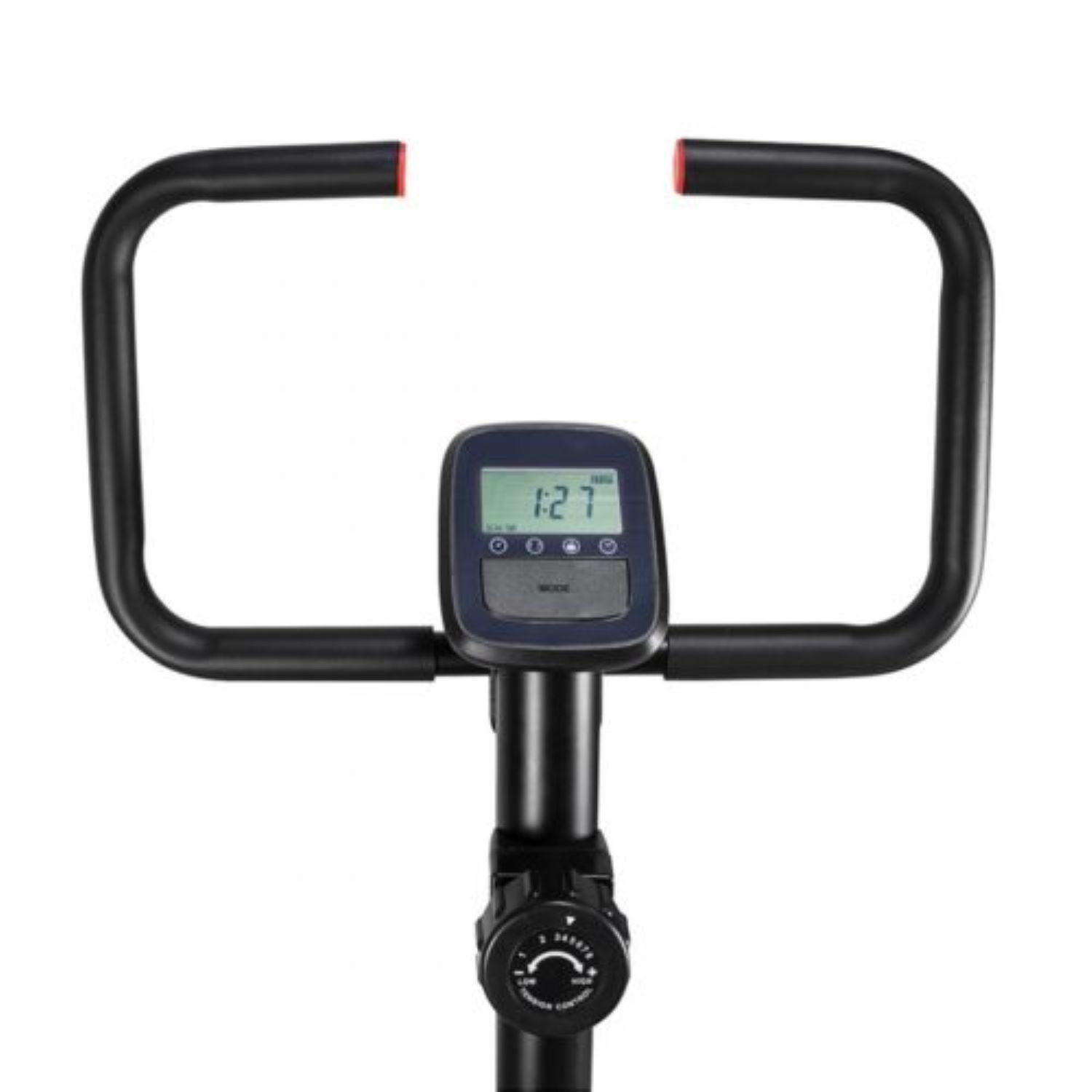 Bicicleta Estática Magnética Ironfit con Monitor LCD y Resistencia Ajustable -3