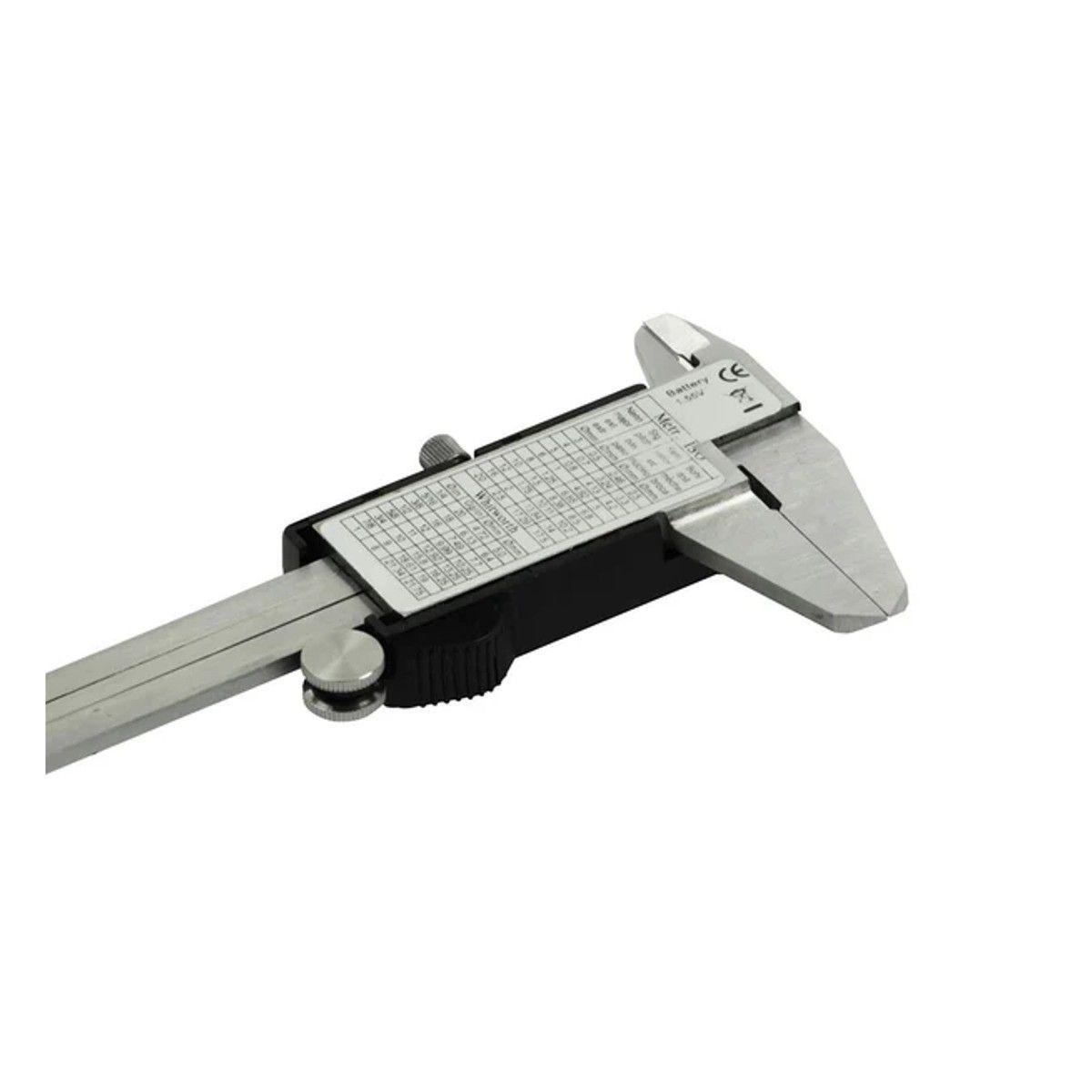 Pie de Metro Digital 150 mm Calibrador Vernier Electronico con Pantalla LCD-4
