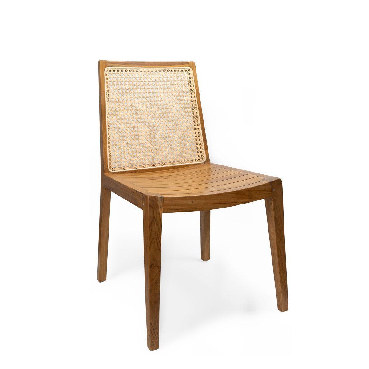 Silla Naura de comedor natural-0